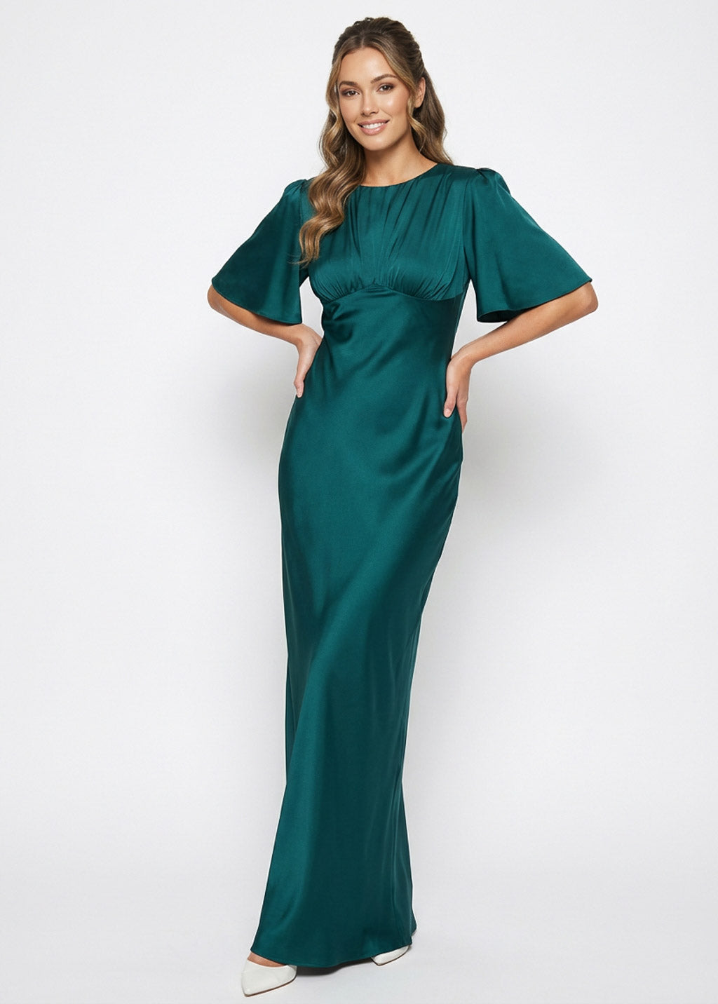 Шовкова святкова сукня