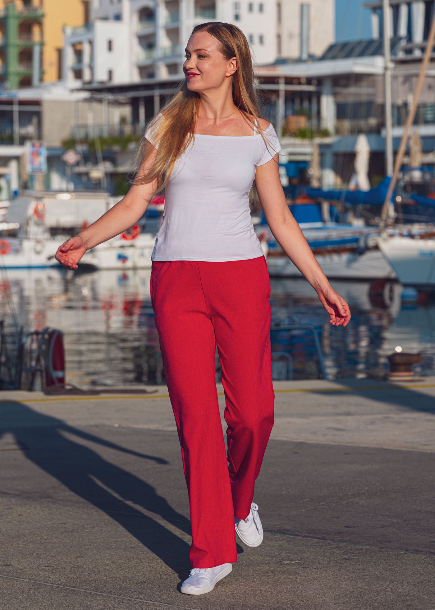 Брюки з кишенями