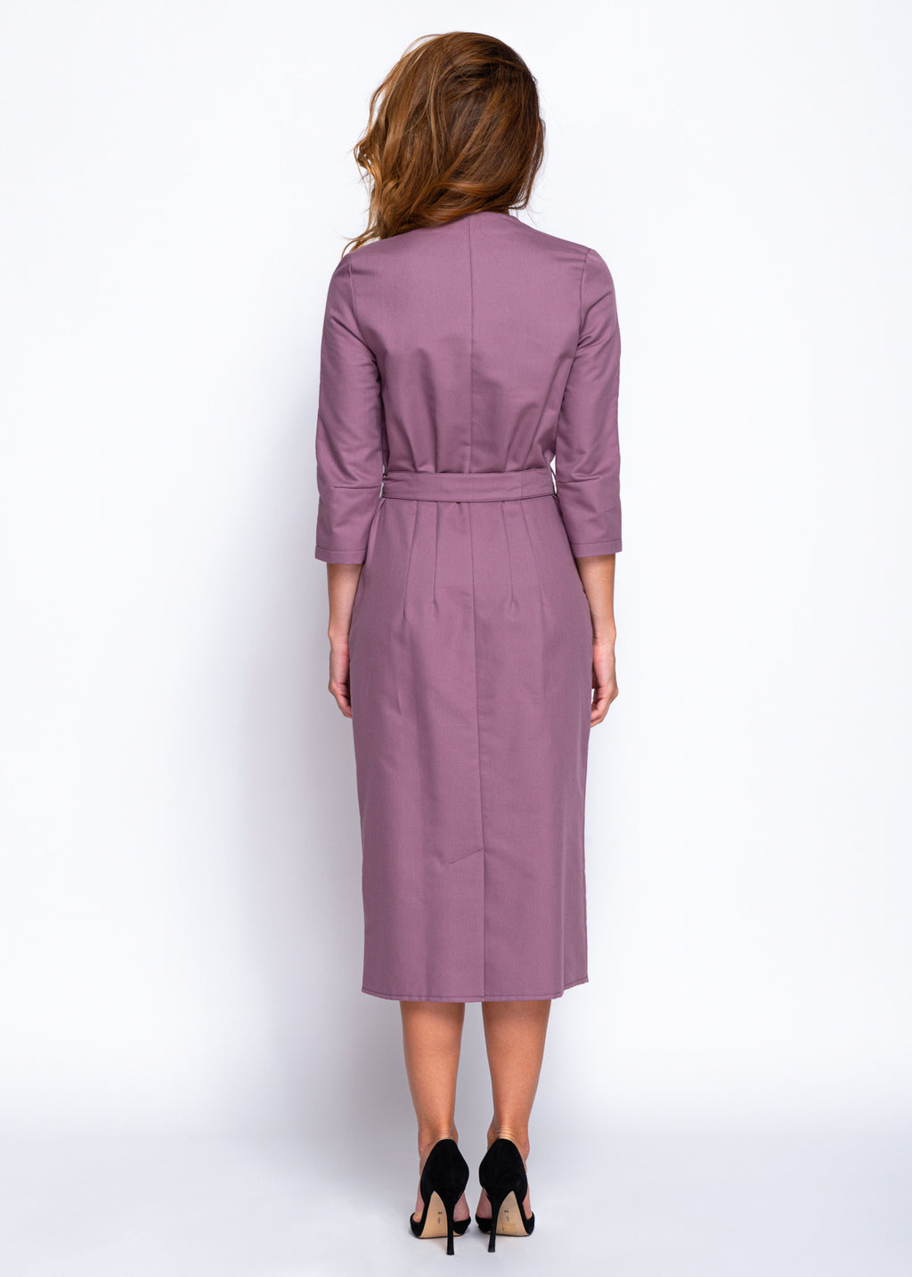 Бавовняна сукня на ґудзиках