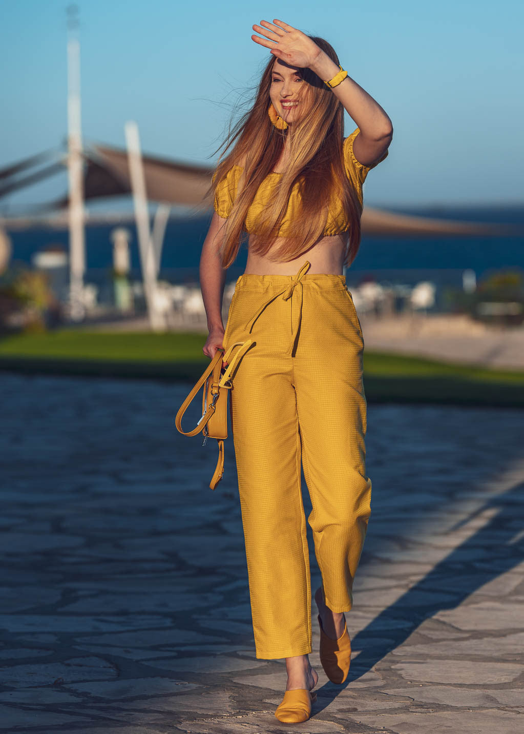 Літній топ з конопляної тканини