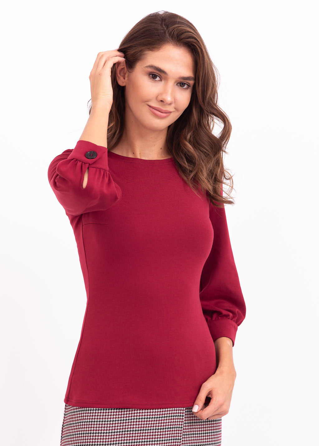 Трикотажна блуза