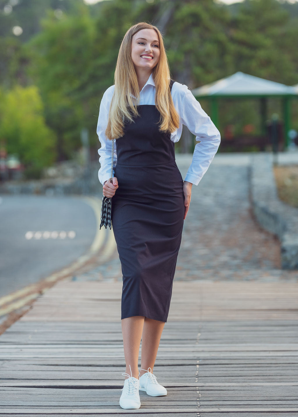 Бавовняна спідниця сарафан