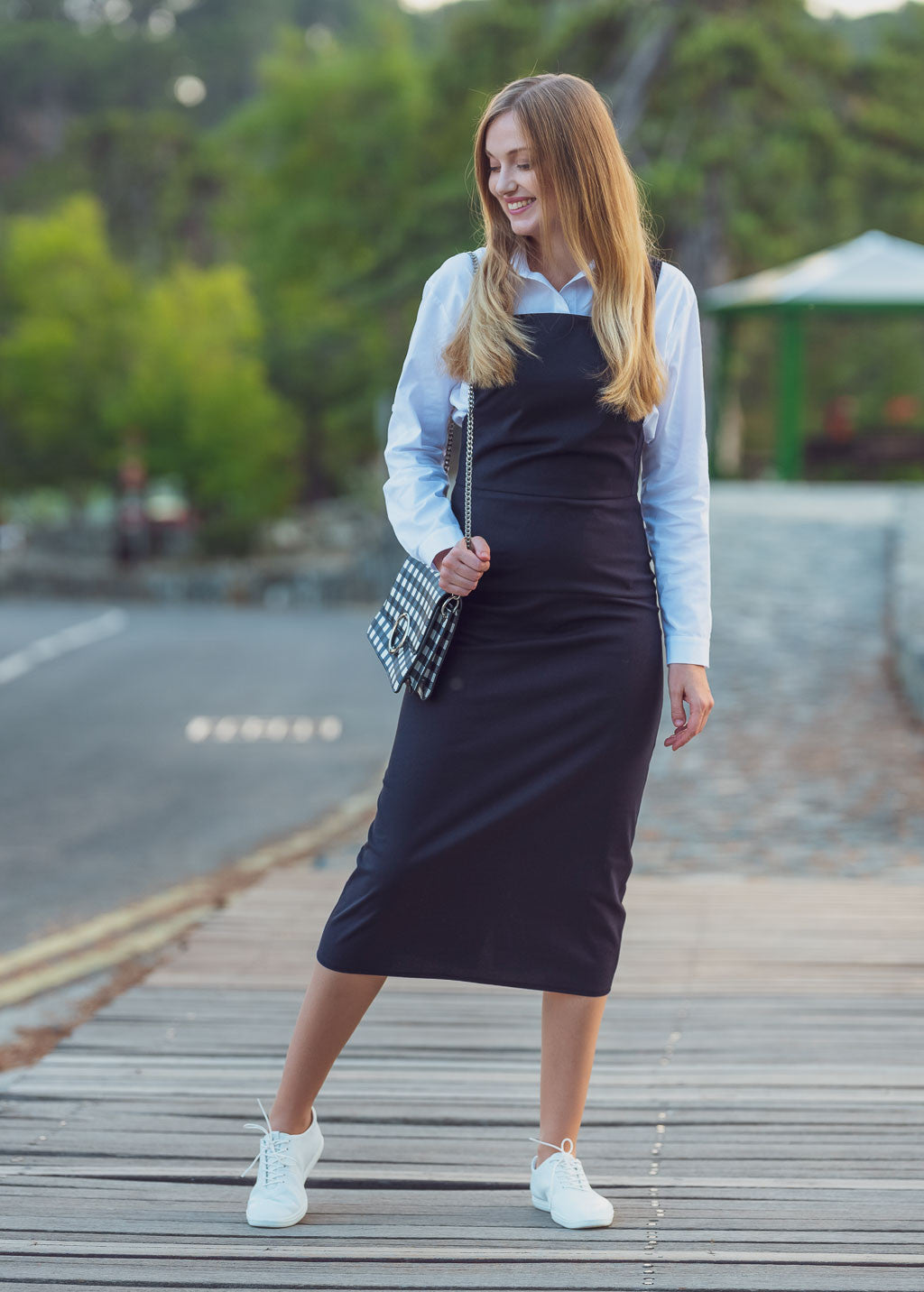 Бавовняна спідниця сарафан