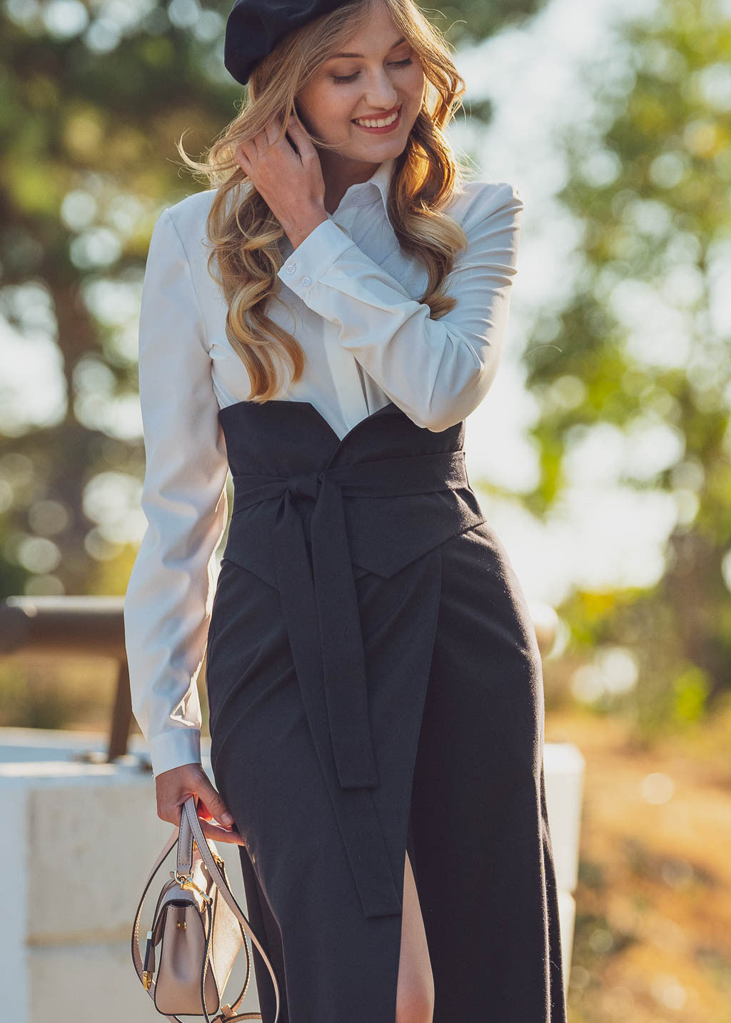 Зручна блуза на гудзиках