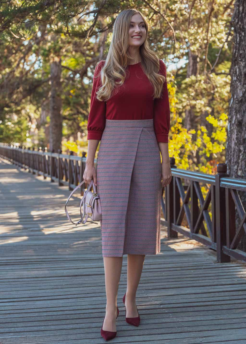 Трикотажна блуза