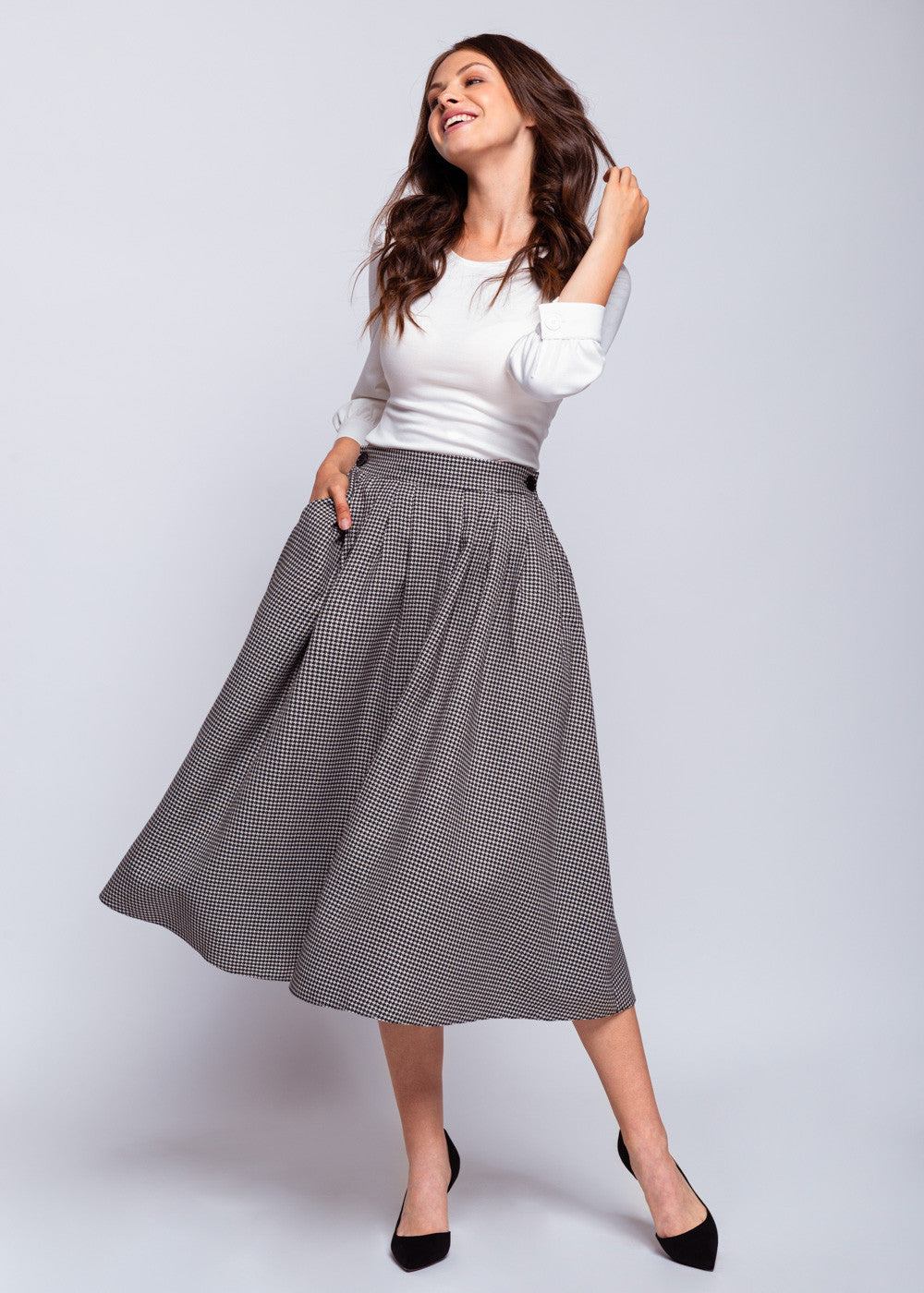 Спідниця з кишенями