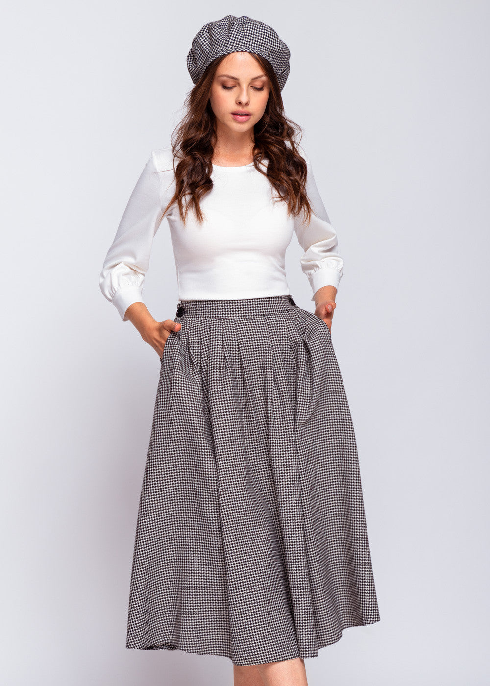 Спідниця з кишенями