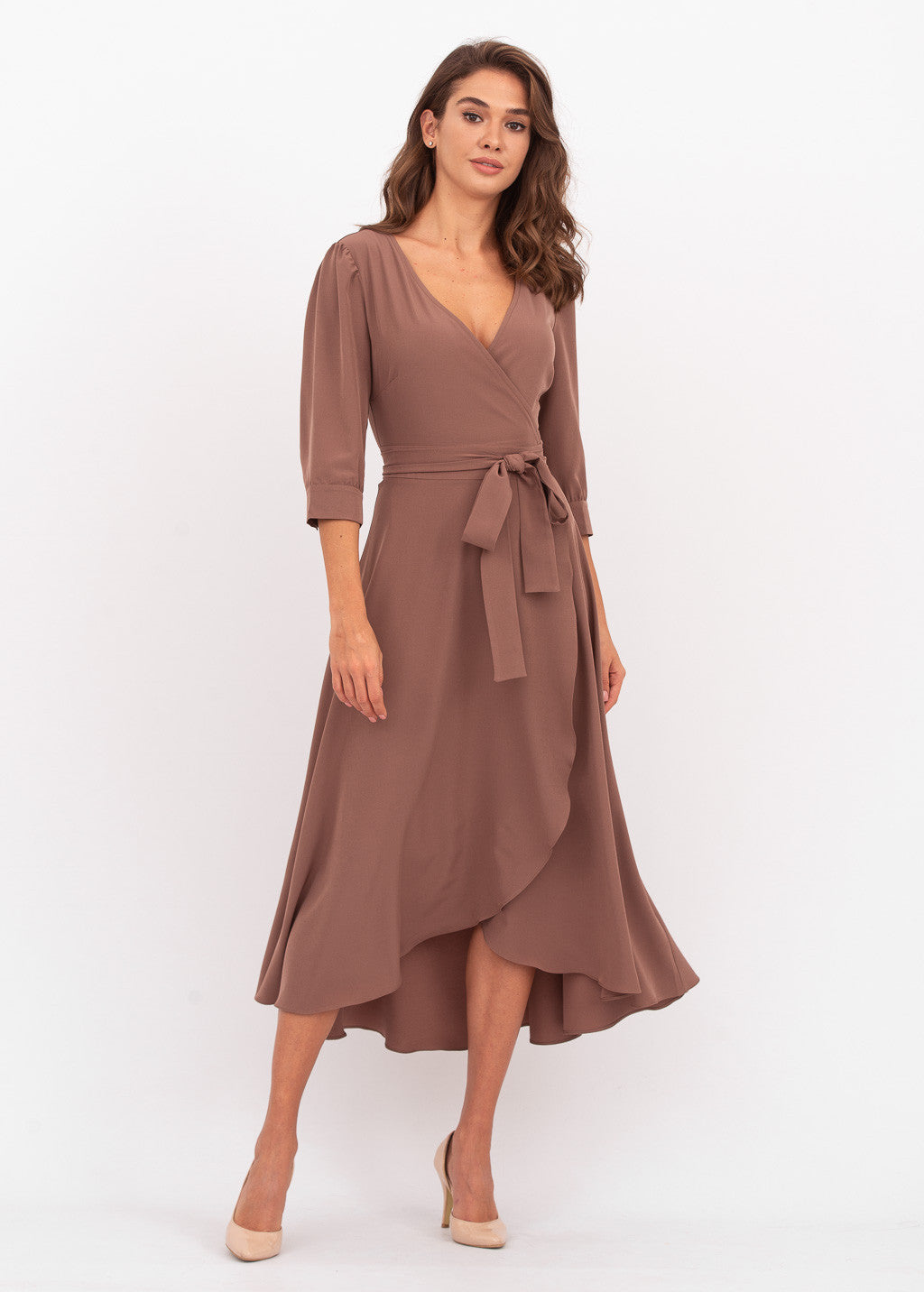 Вишукана сукня на запах