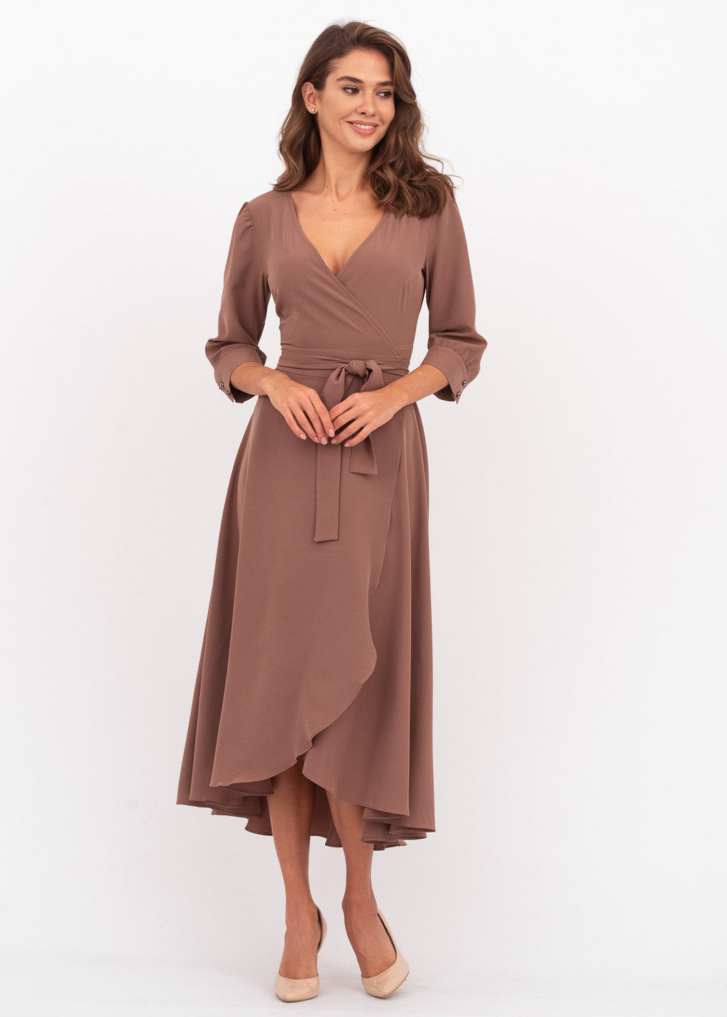 Вишукана сукня на запах