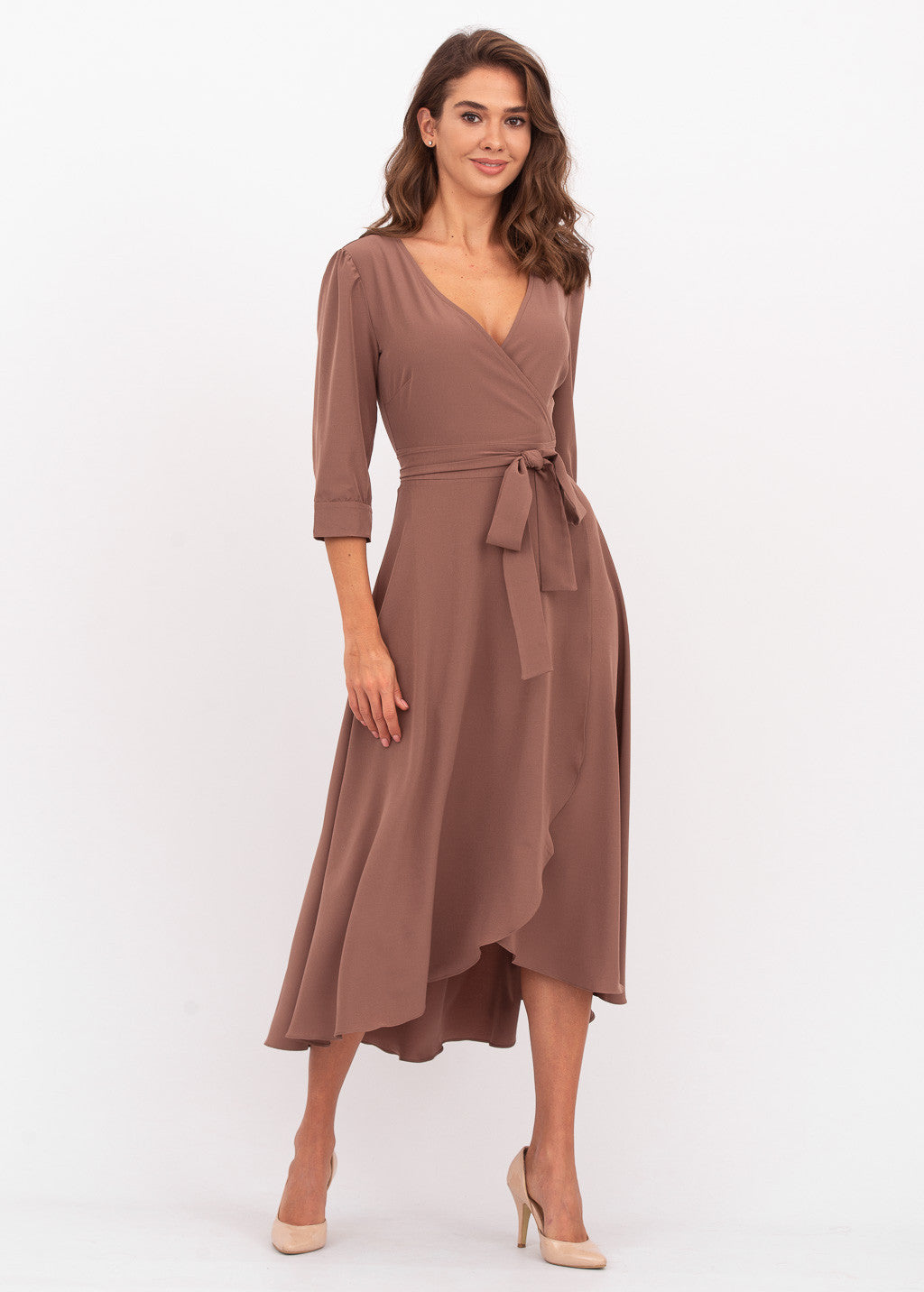 Вишукана сукня на запах