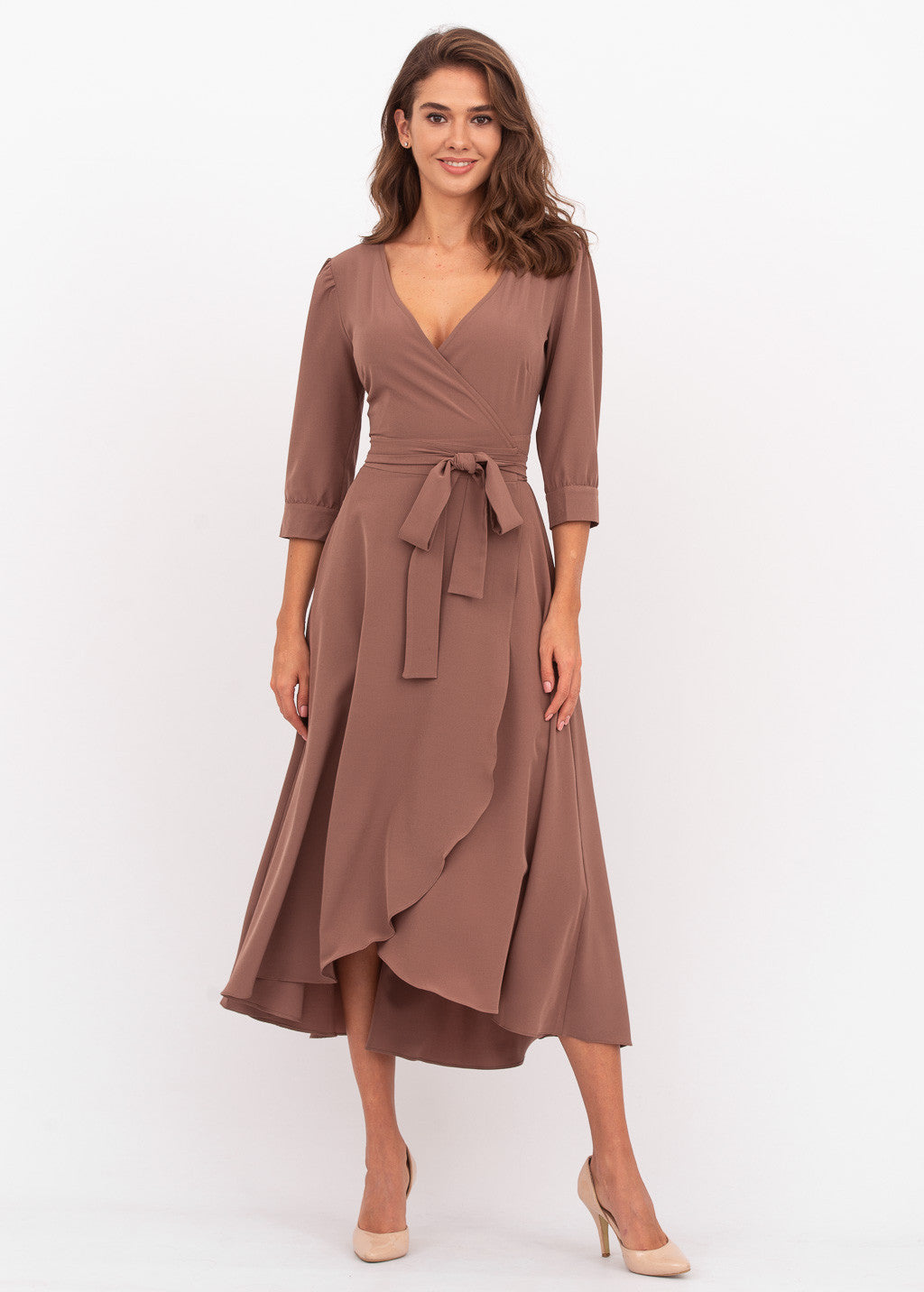 Вишукана сукня на запах