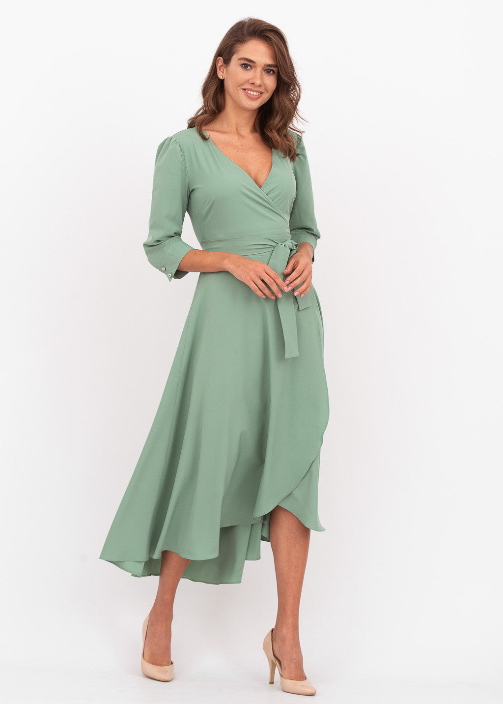 Вишукана сукня на запах