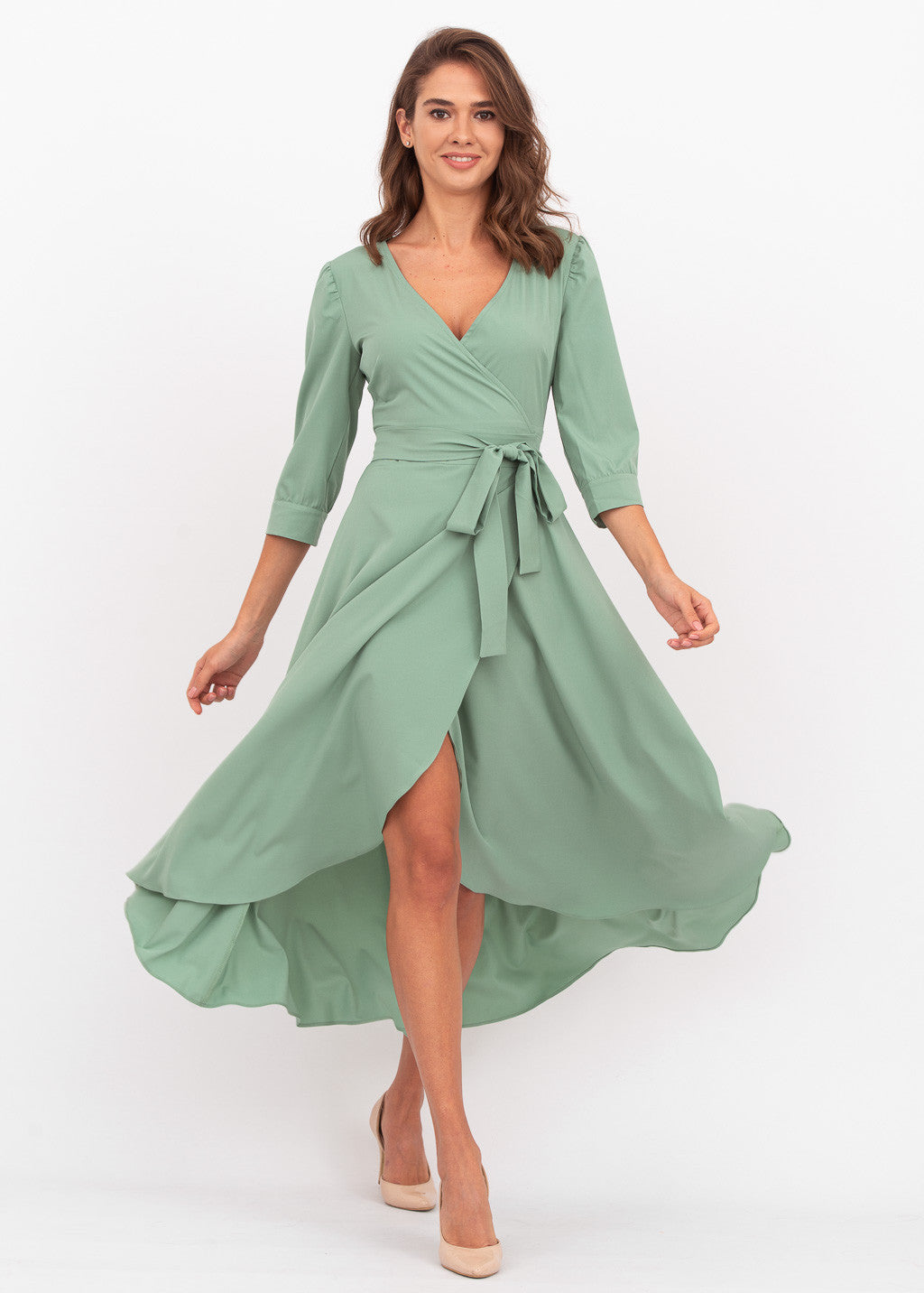 Вишукана сукня на запах