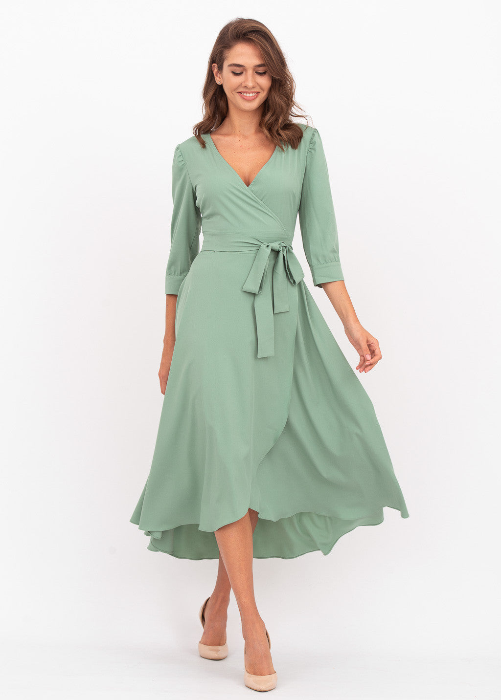 Вишукана сукня на запах