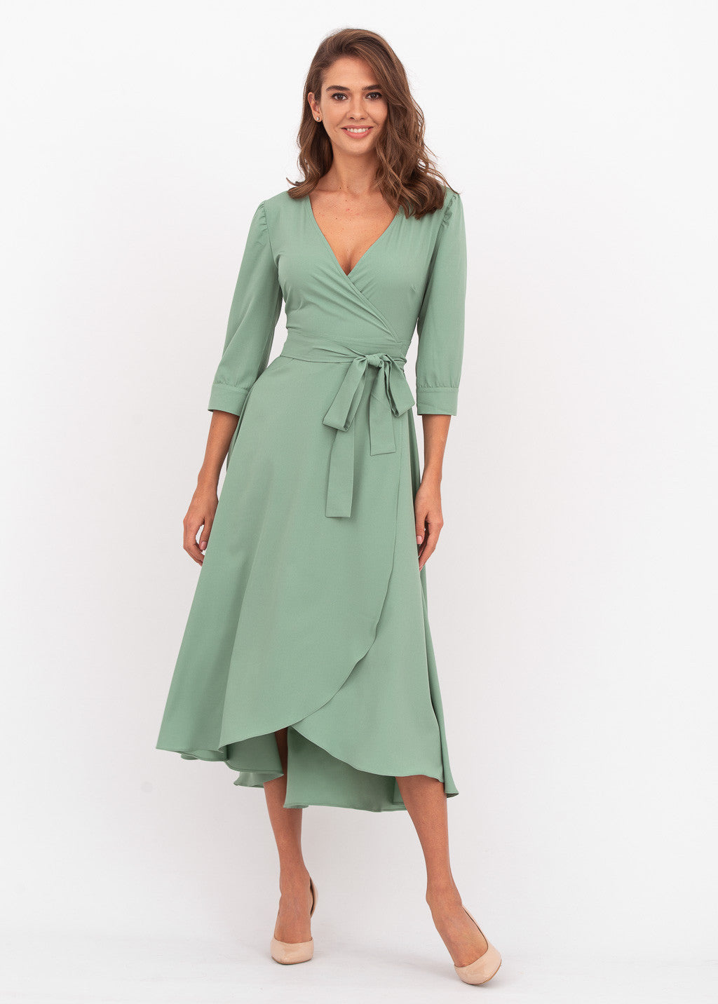 Вишукана сукня на запах