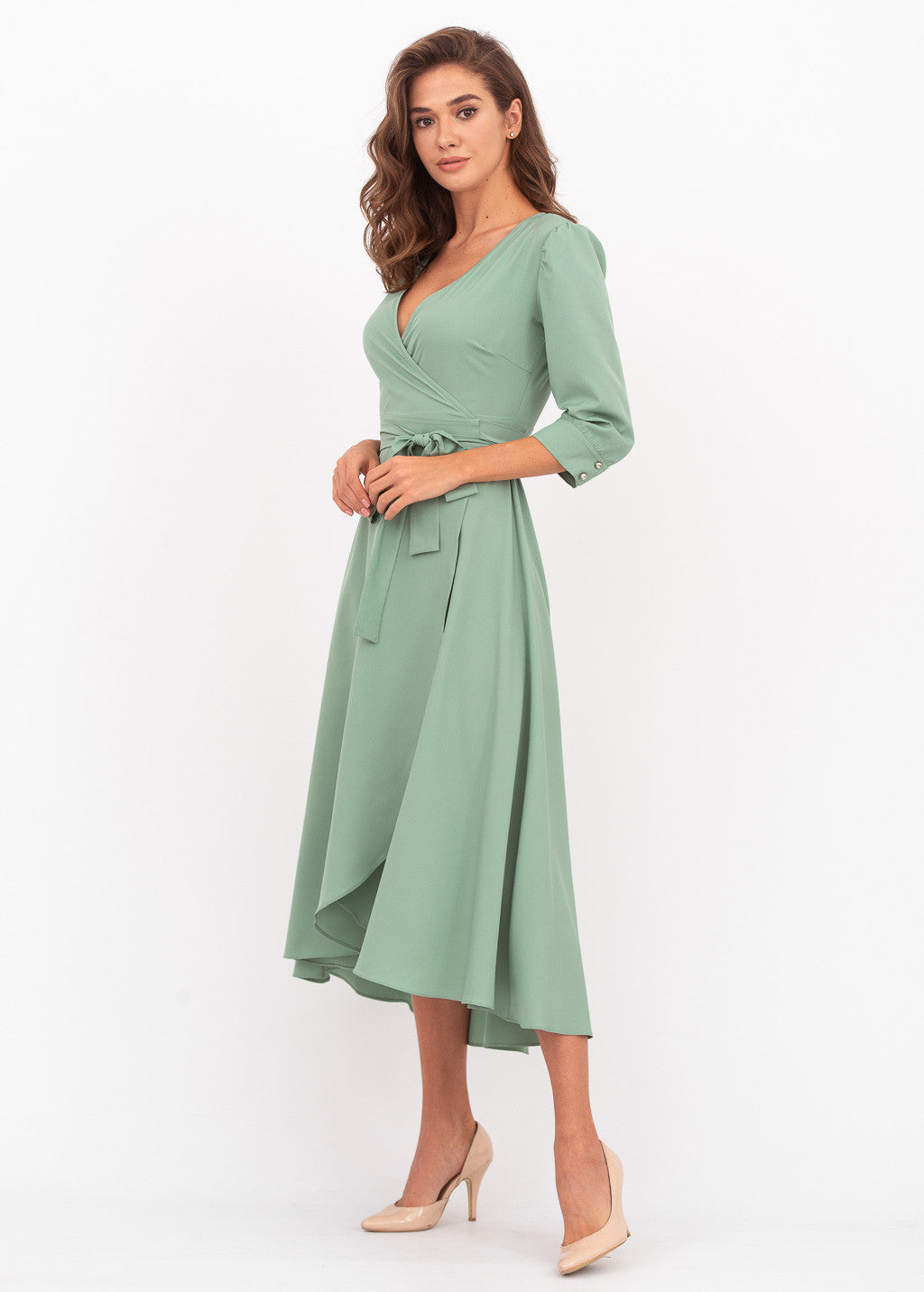 Вишукана сукня на запах