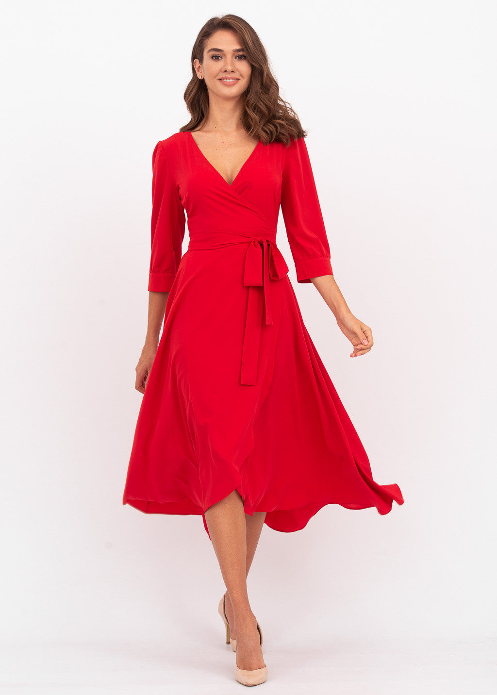 Вишукана сукня на запах