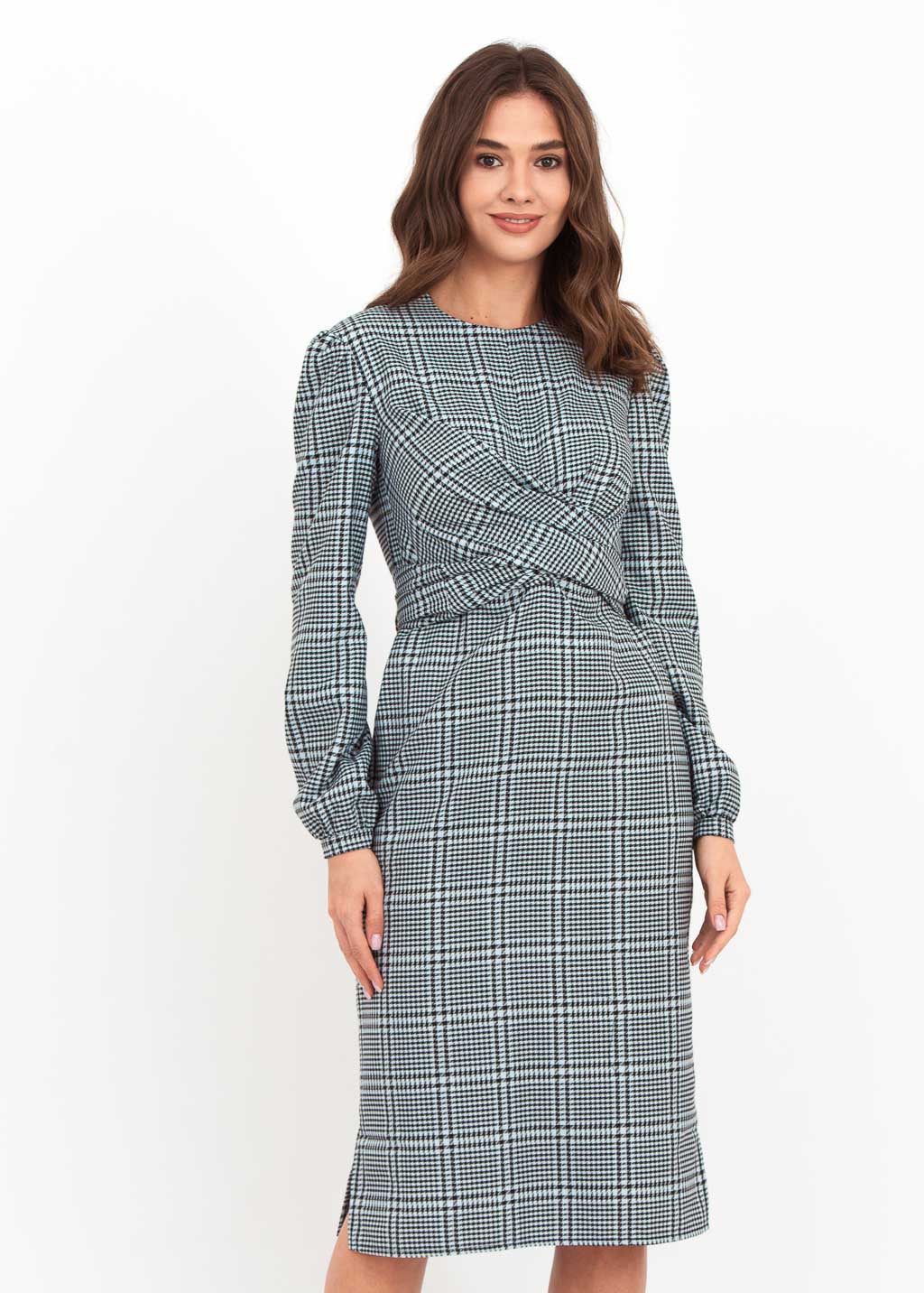 Оригінальна сукня з поясом