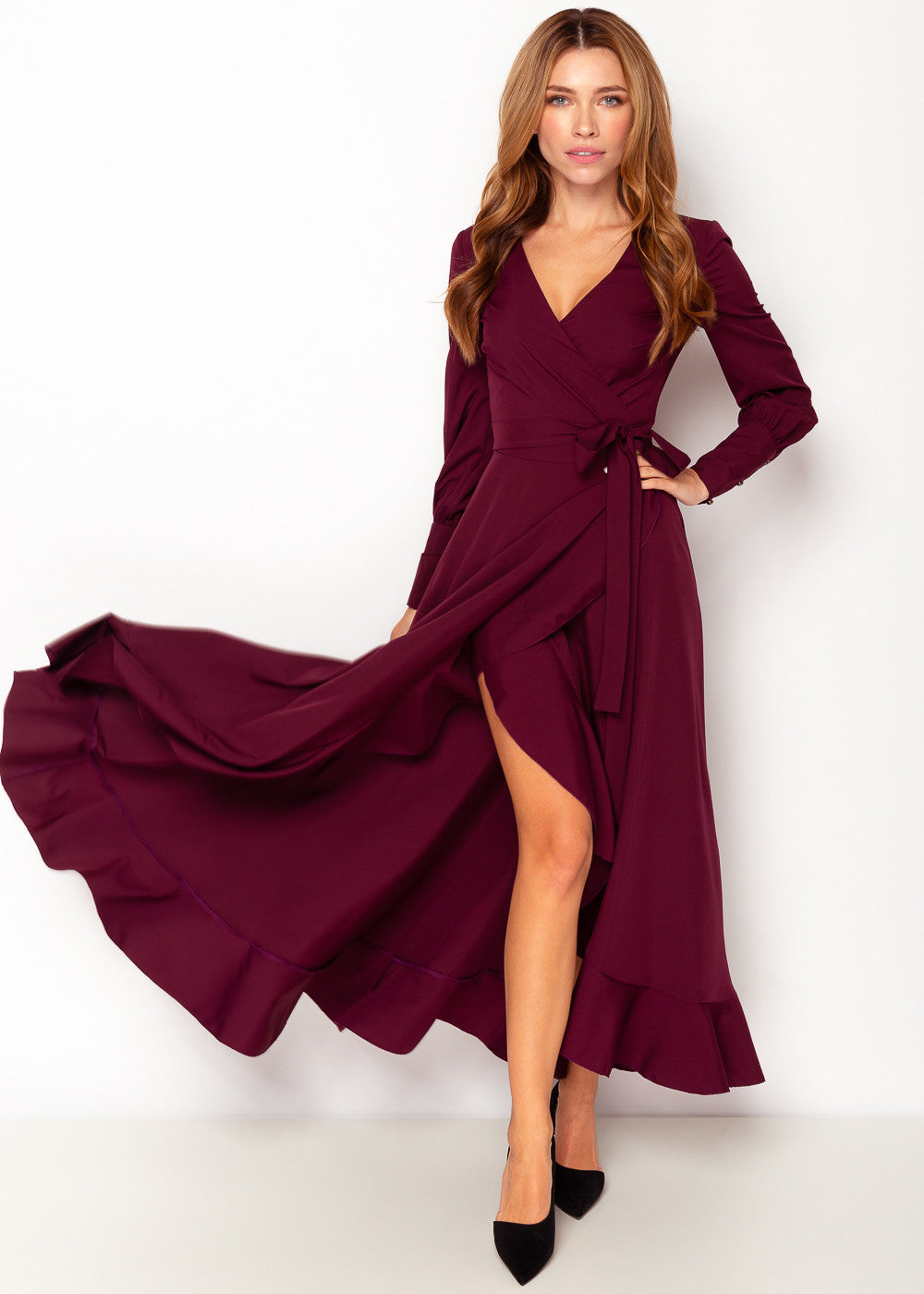 Довга святкова сукня