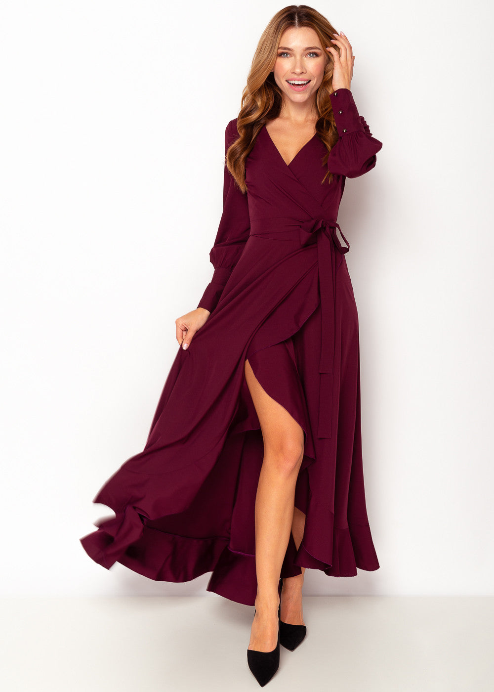 Довга святкова сукня