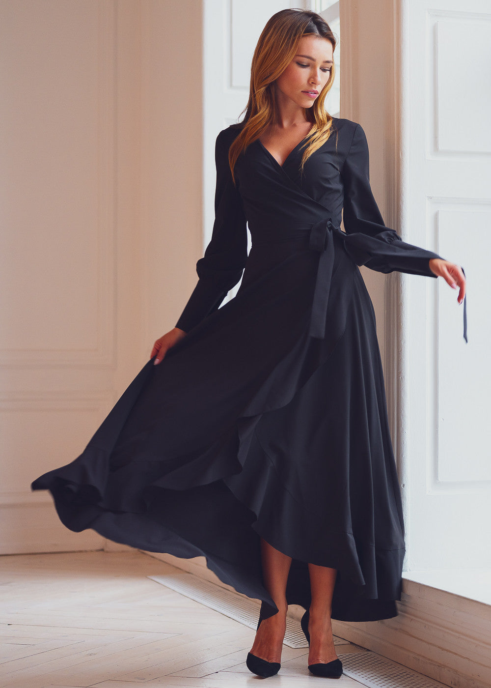 Довга святкова сукня