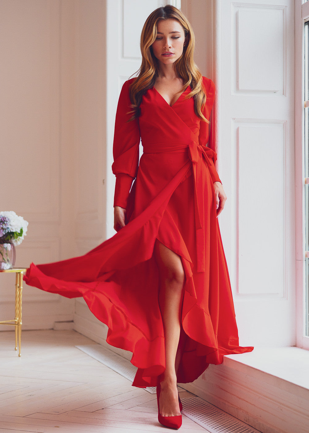 Довга святкова сукня