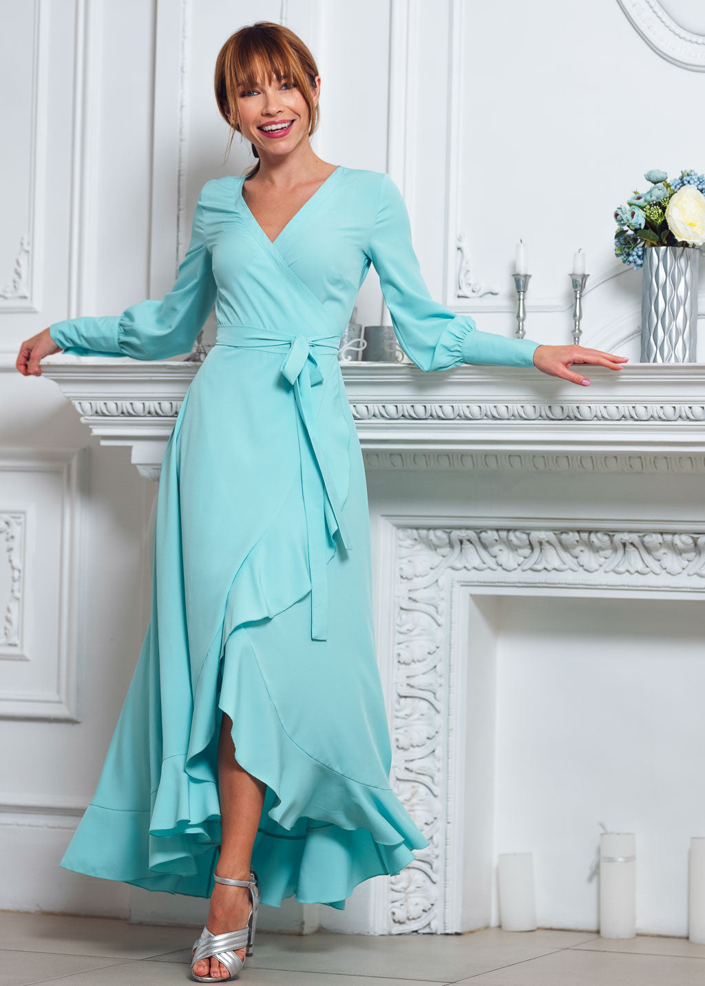 Довга святкова сукня