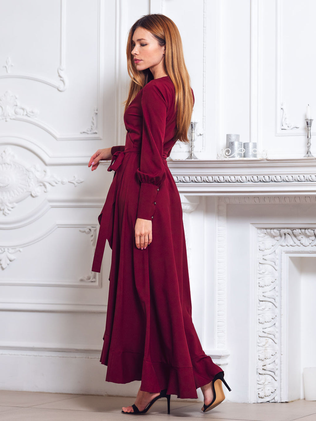 Довга святкова сукня