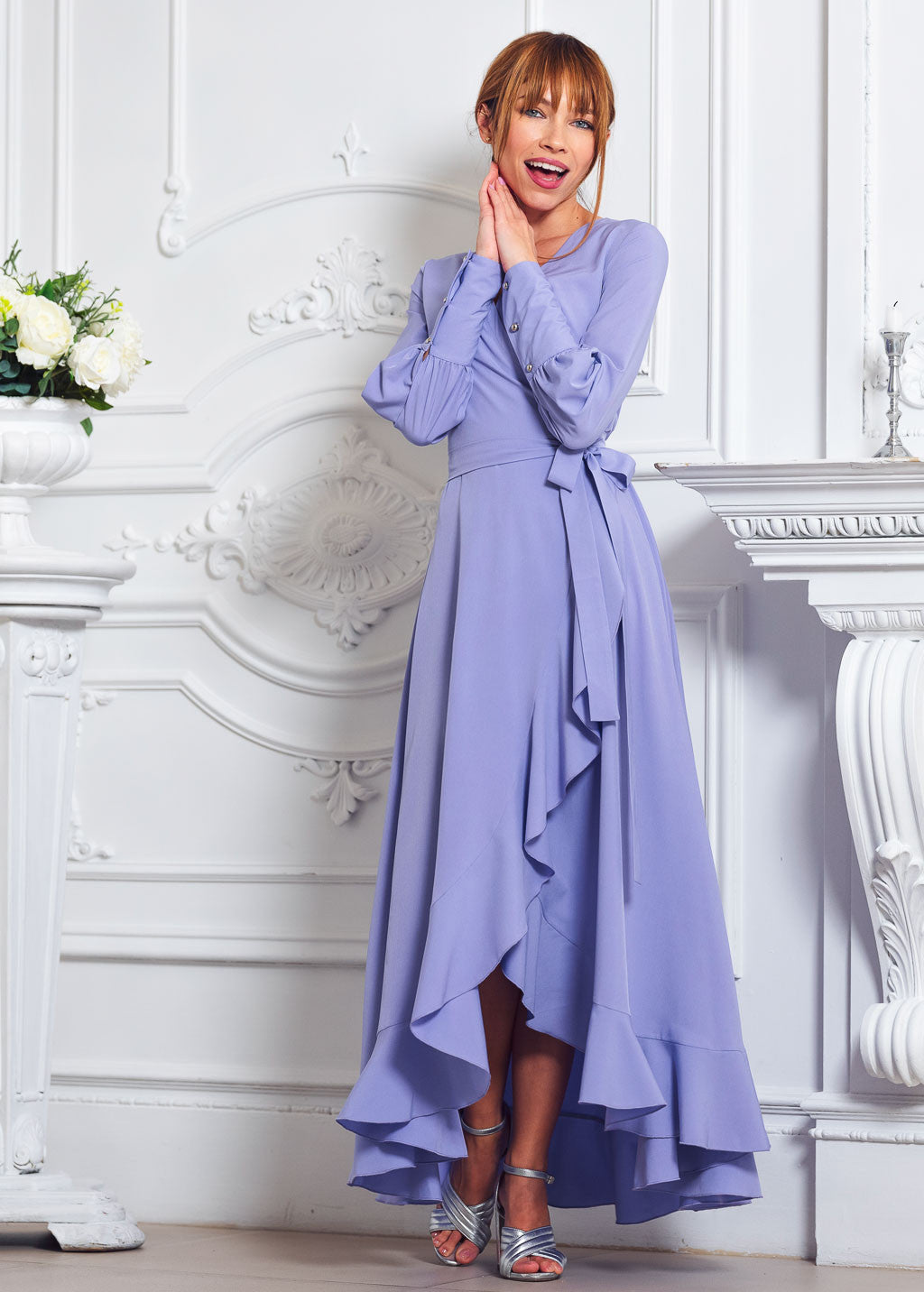 Довга святкова сукня