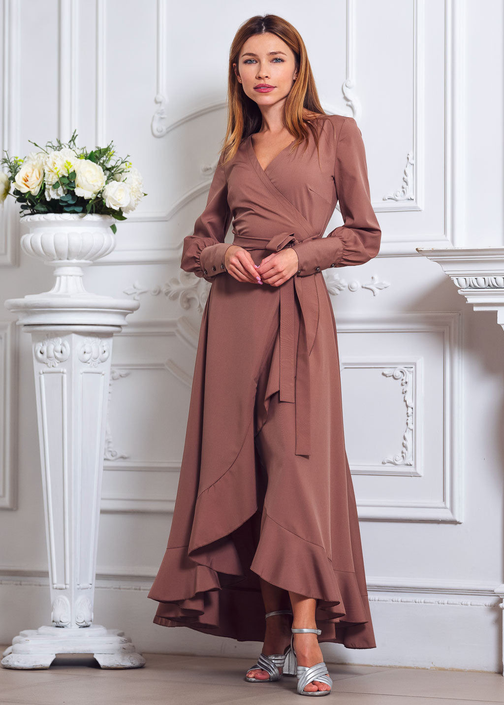 Довга святкова сукня