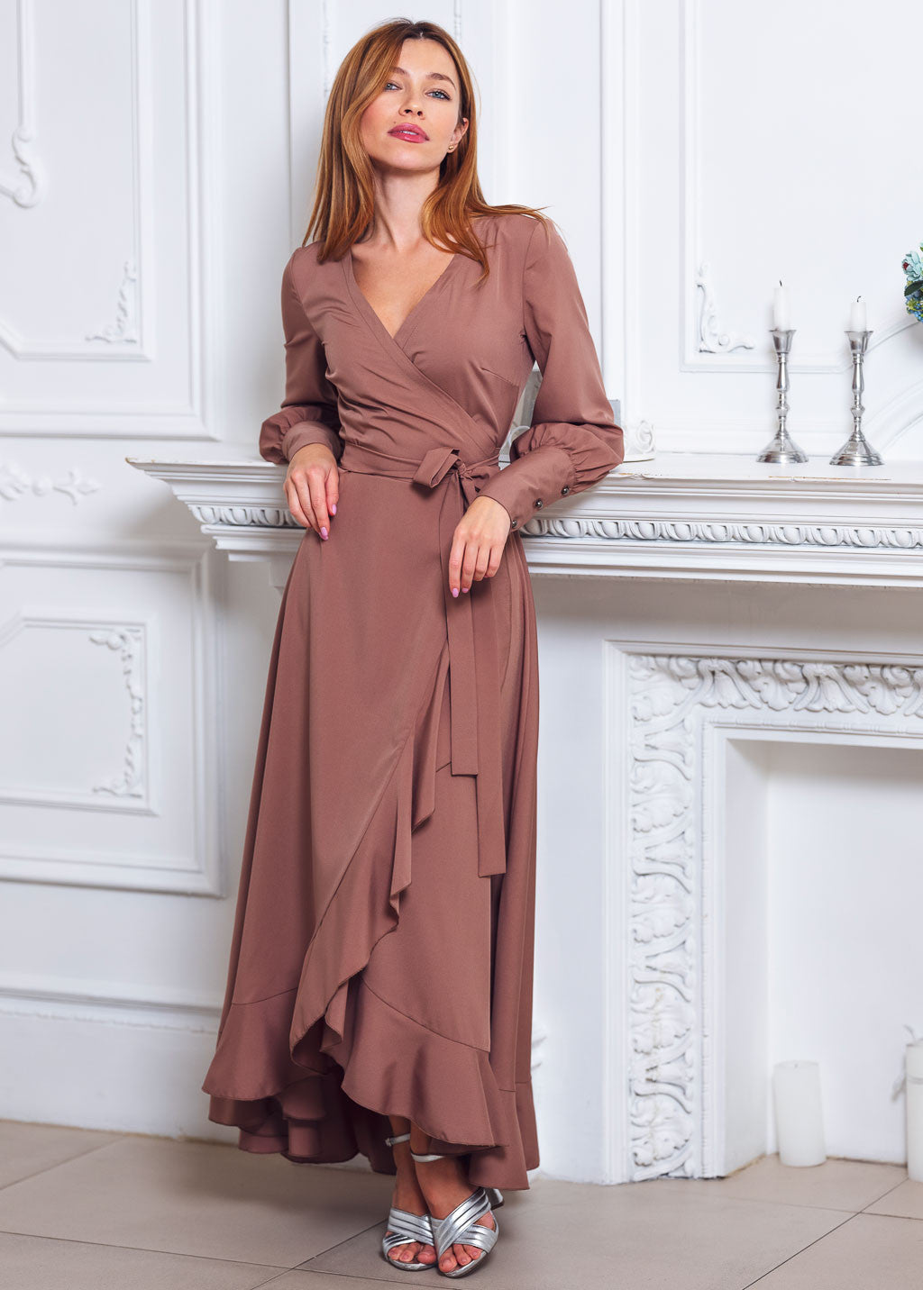 Довга святкова сукня