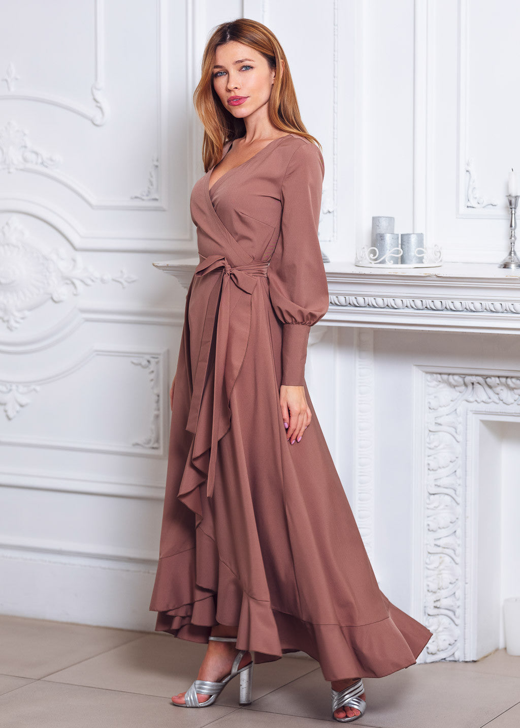 Довга святкова сукня