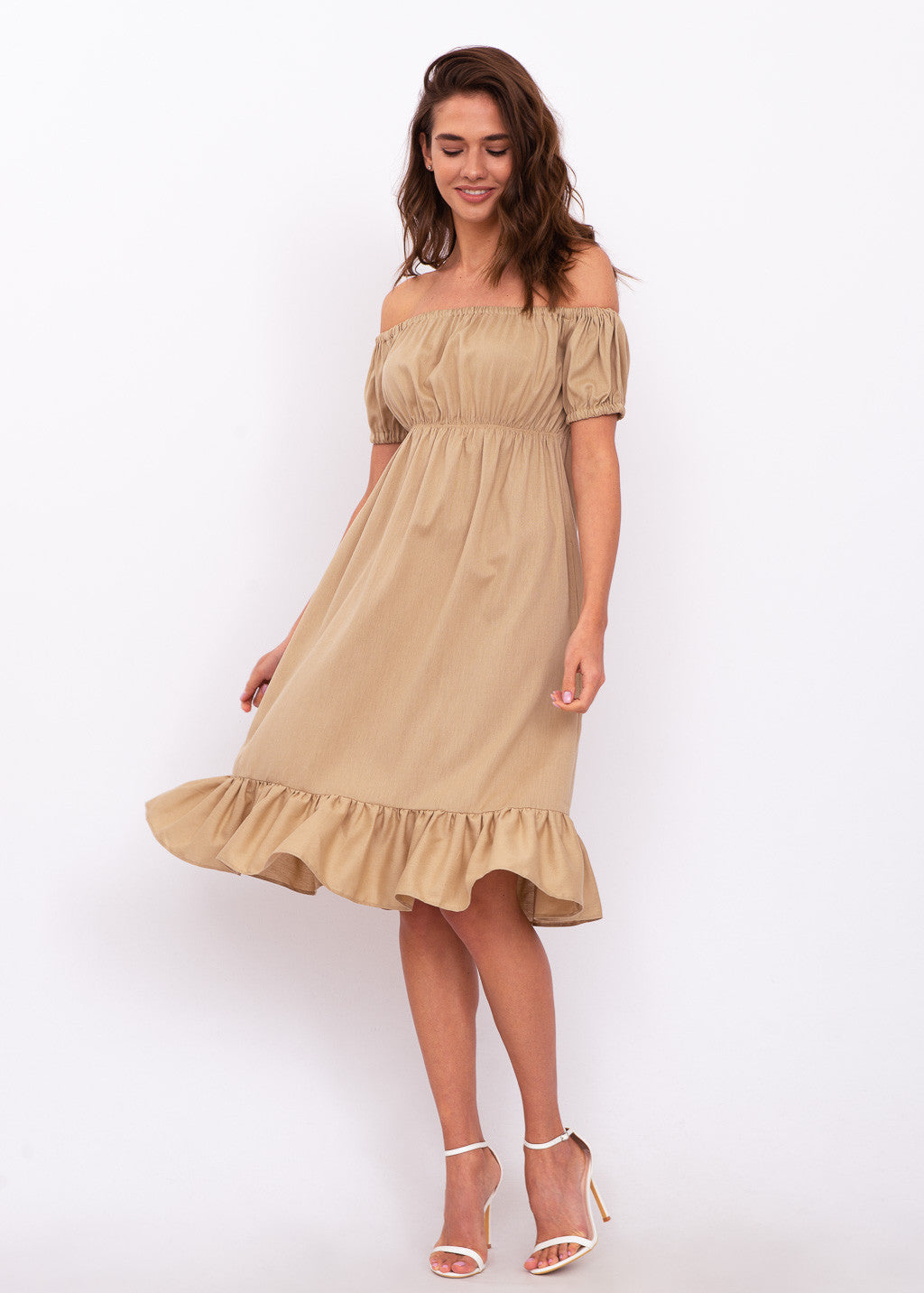 Лляна літня сукня