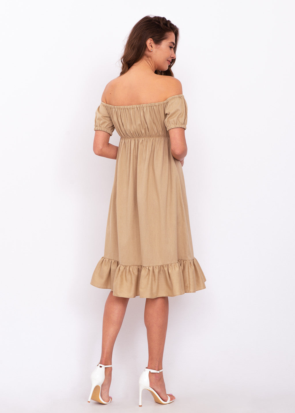 Лляна літня сукня