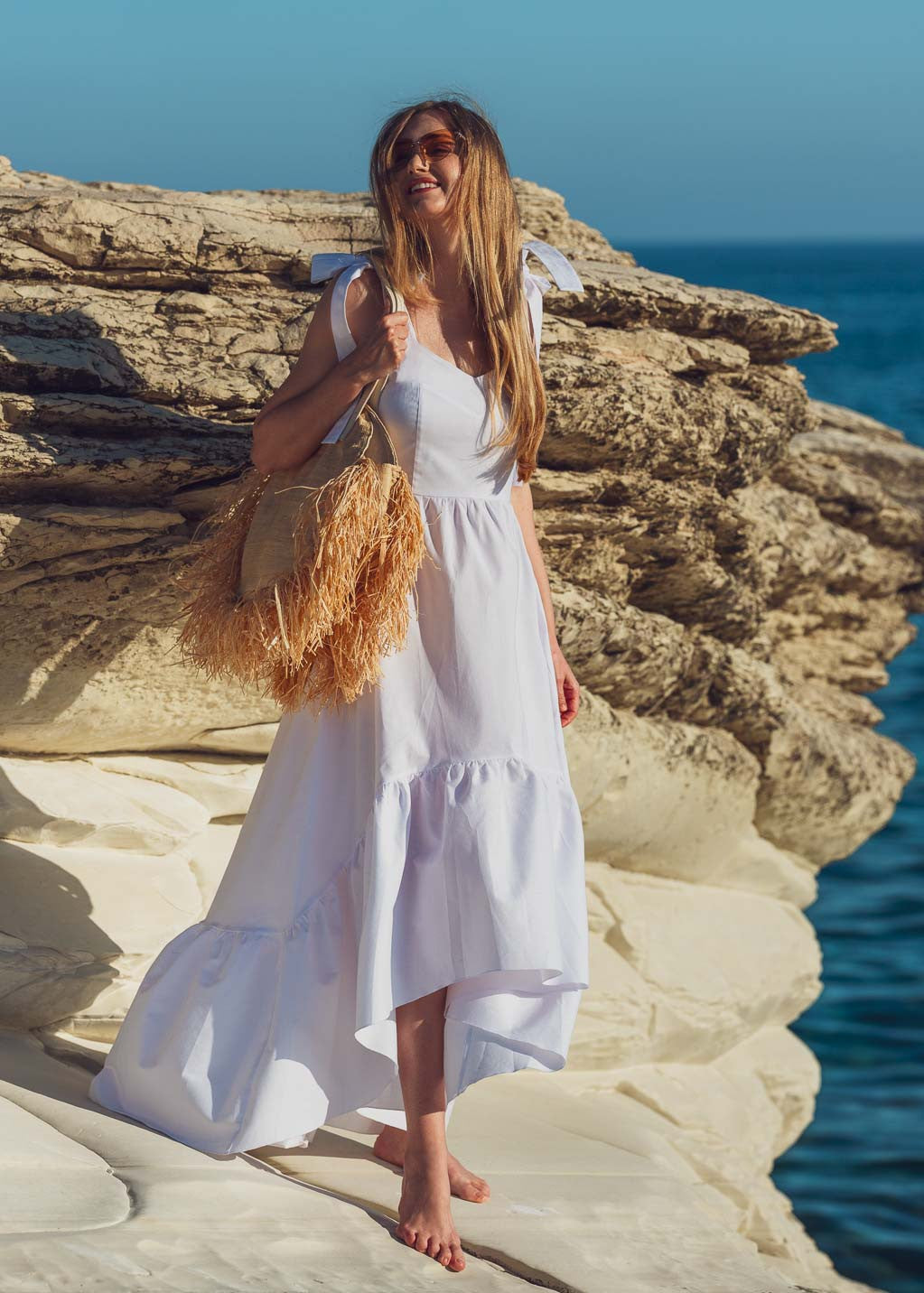 Бавовняна літня сукня