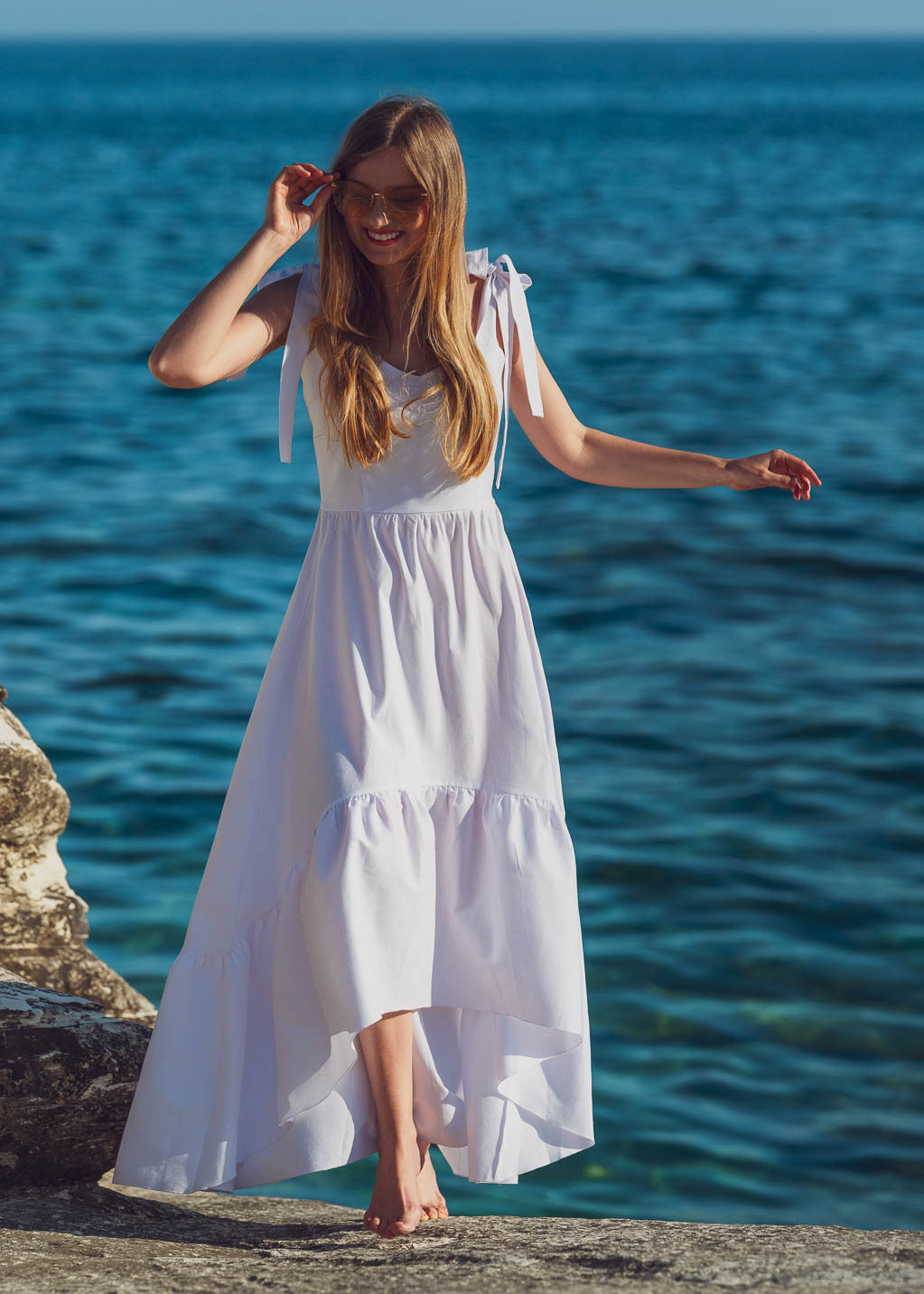 Бавовняна літня сукня