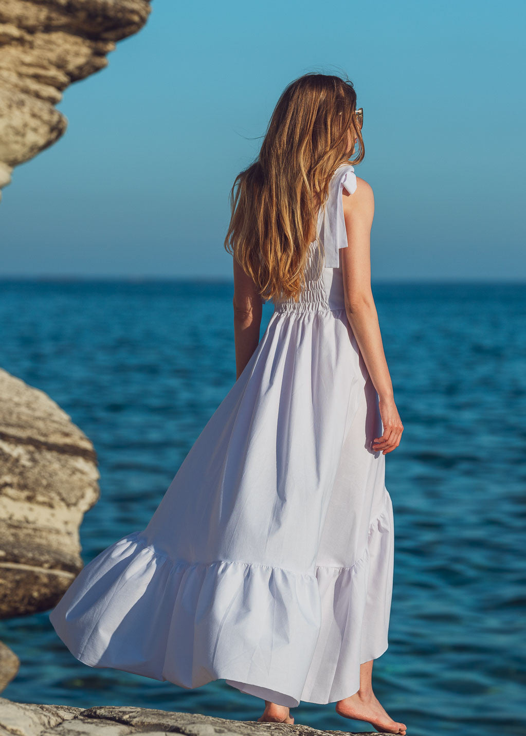 Бавовняна літня сукня