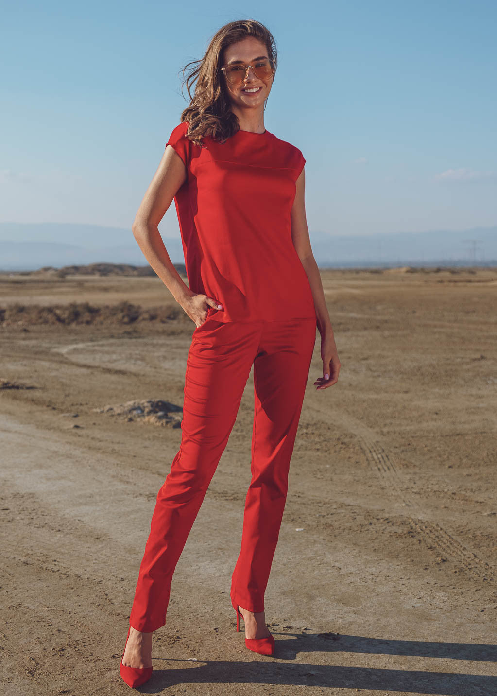 Бавовняний літній костюм