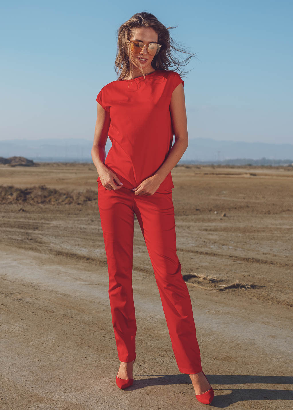 Бавовняний літній костюм