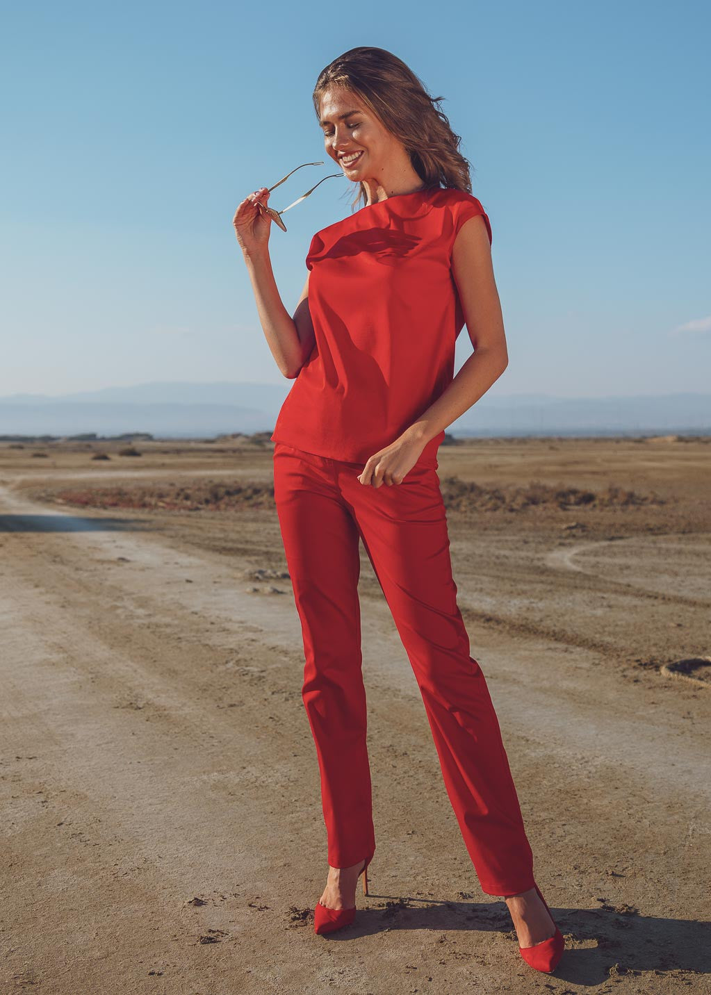 Бавовняний літній костюм