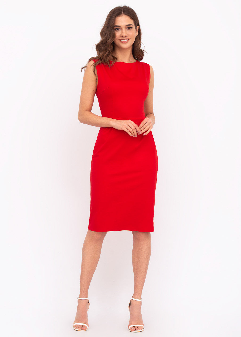 Бавовняна сукня з кишенями