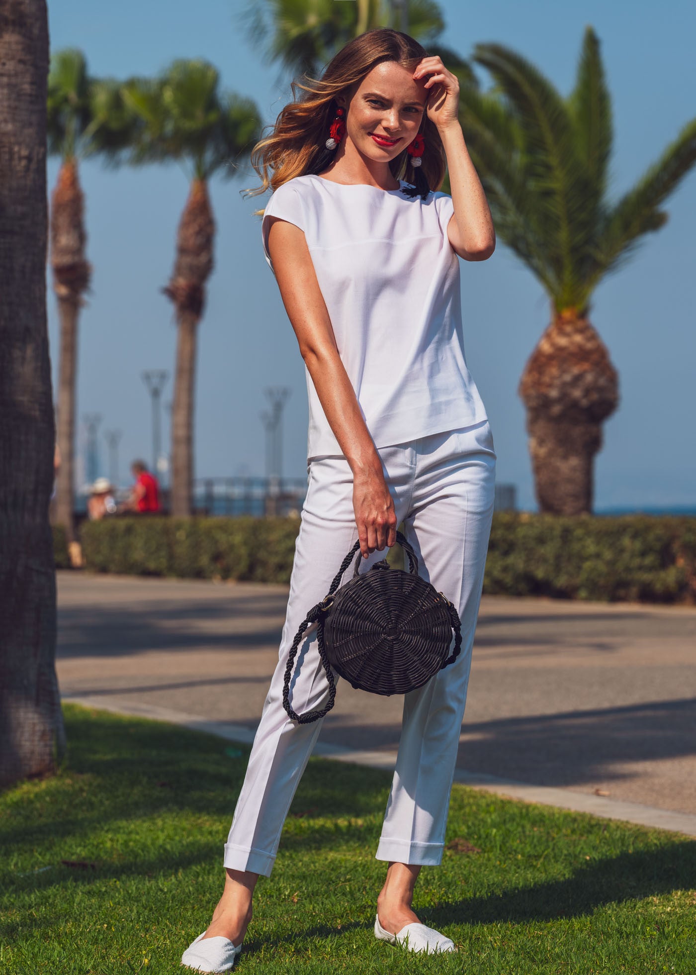 Бавовняний літній костюм