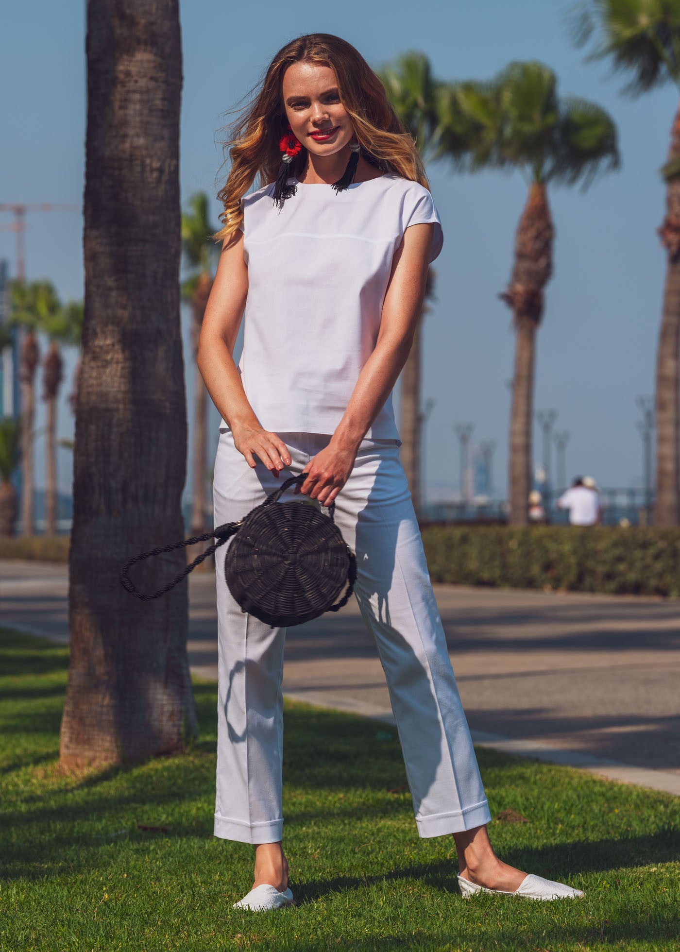 Бавовняний літній костюм