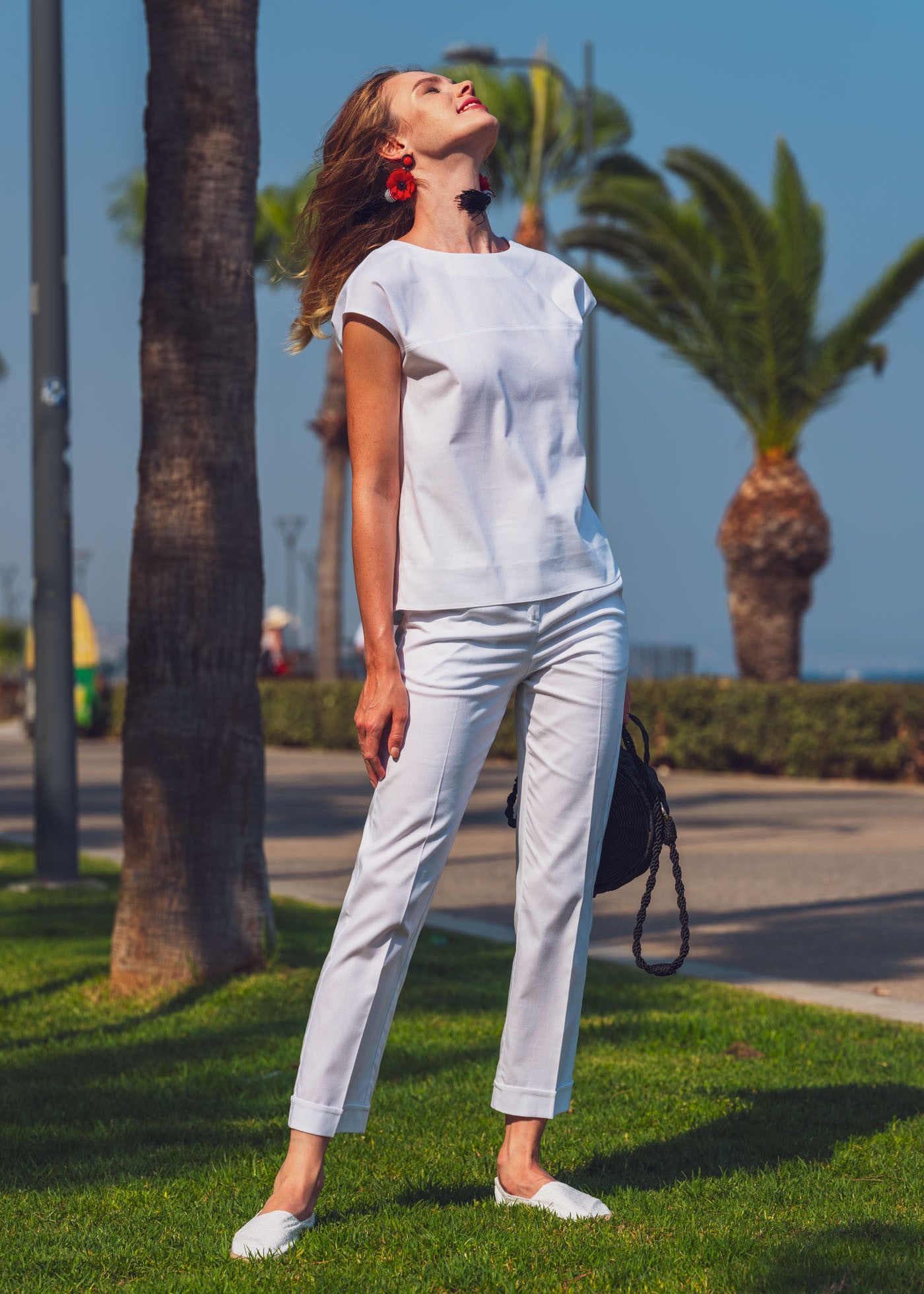 Бавовняний літній костюм