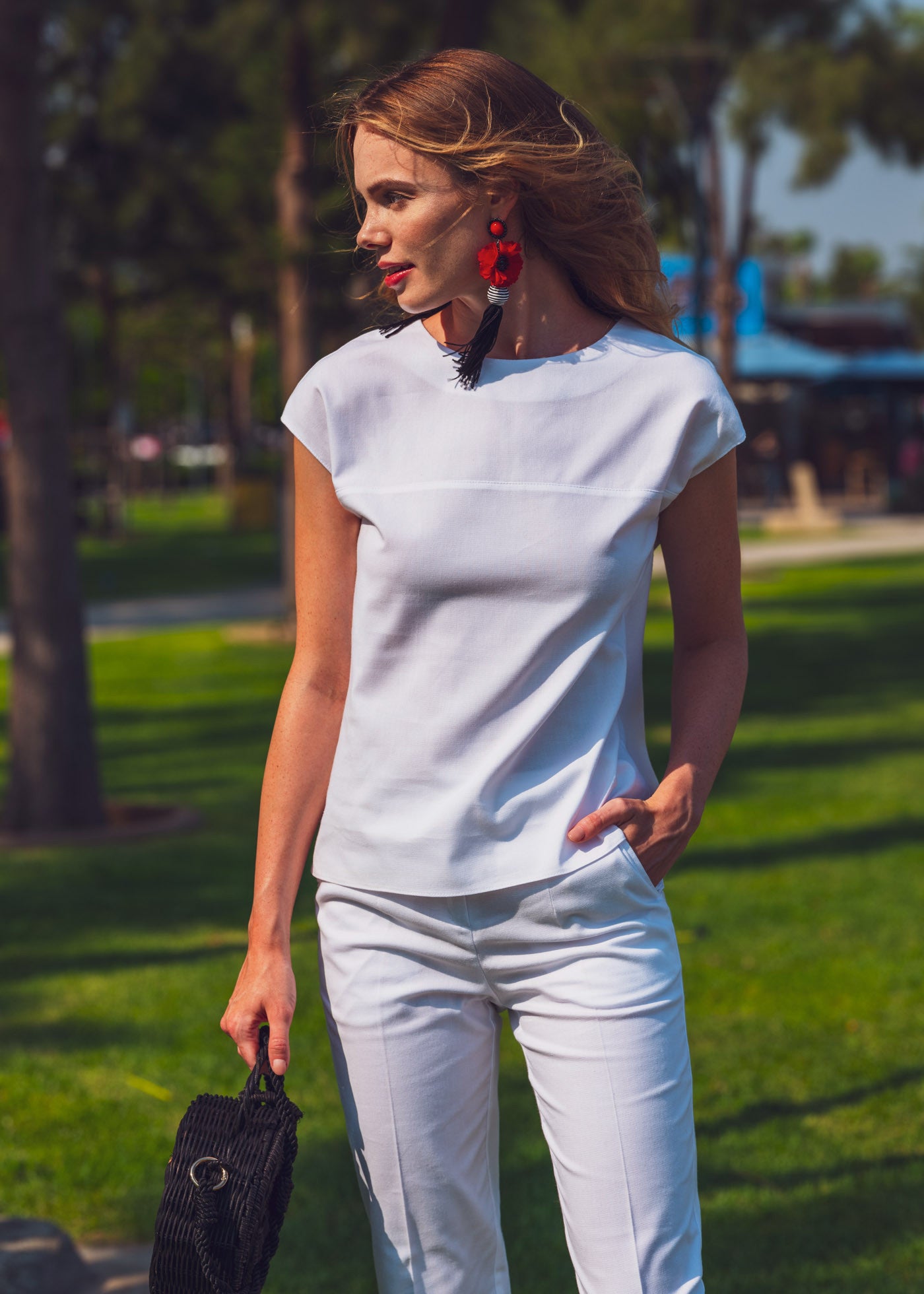 Бавовняний літній костюм