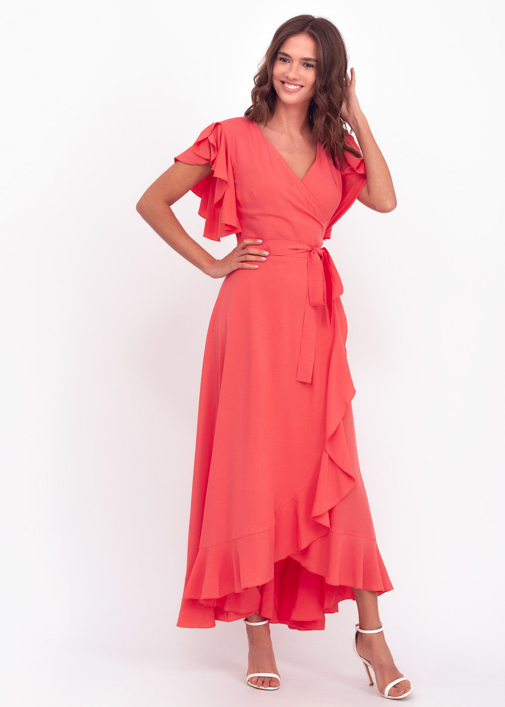 Романтична довга сукня