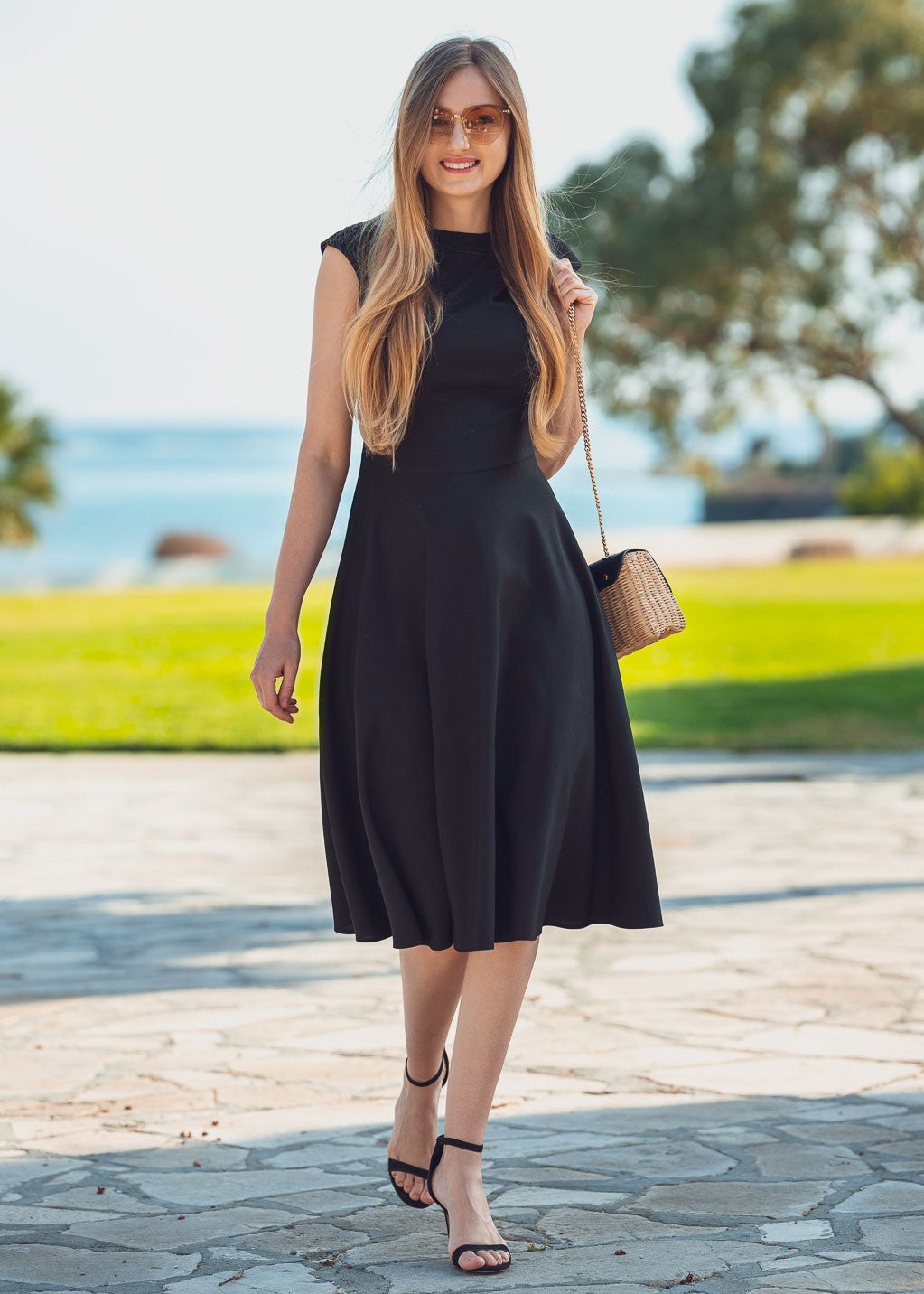 Бавовняна літня сукня