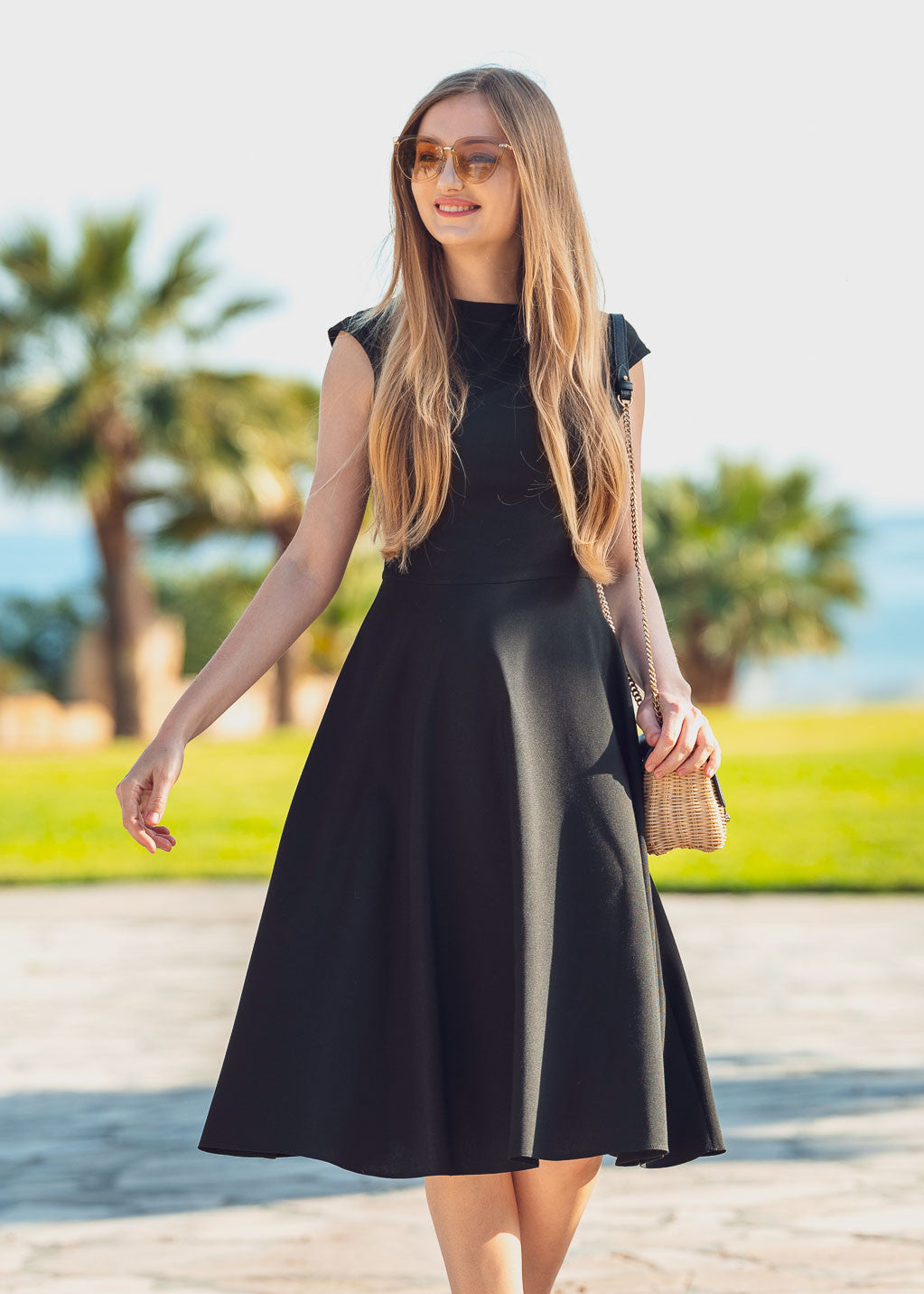 Бавовняна літня сукня