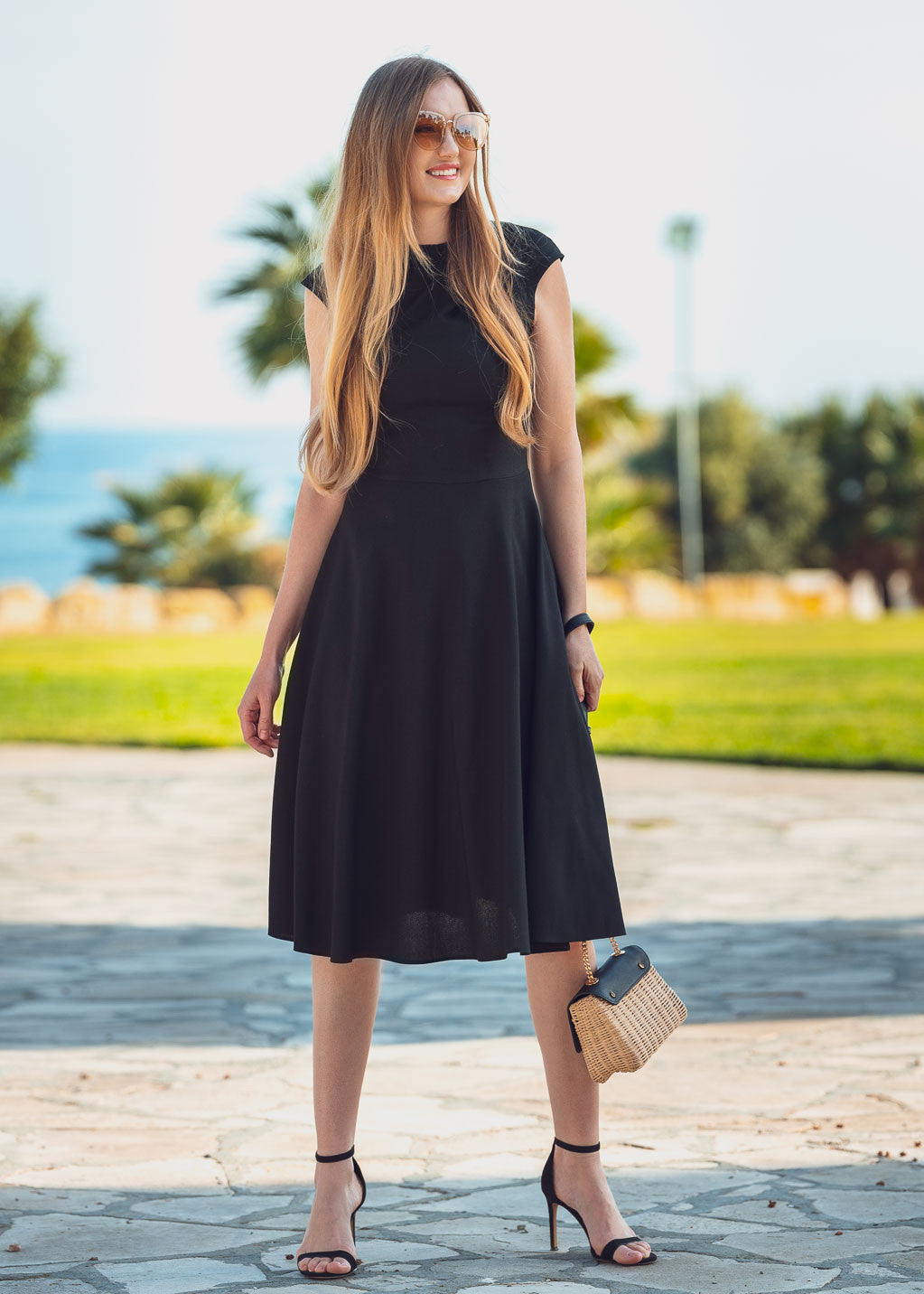 Бавовняна літня сукня