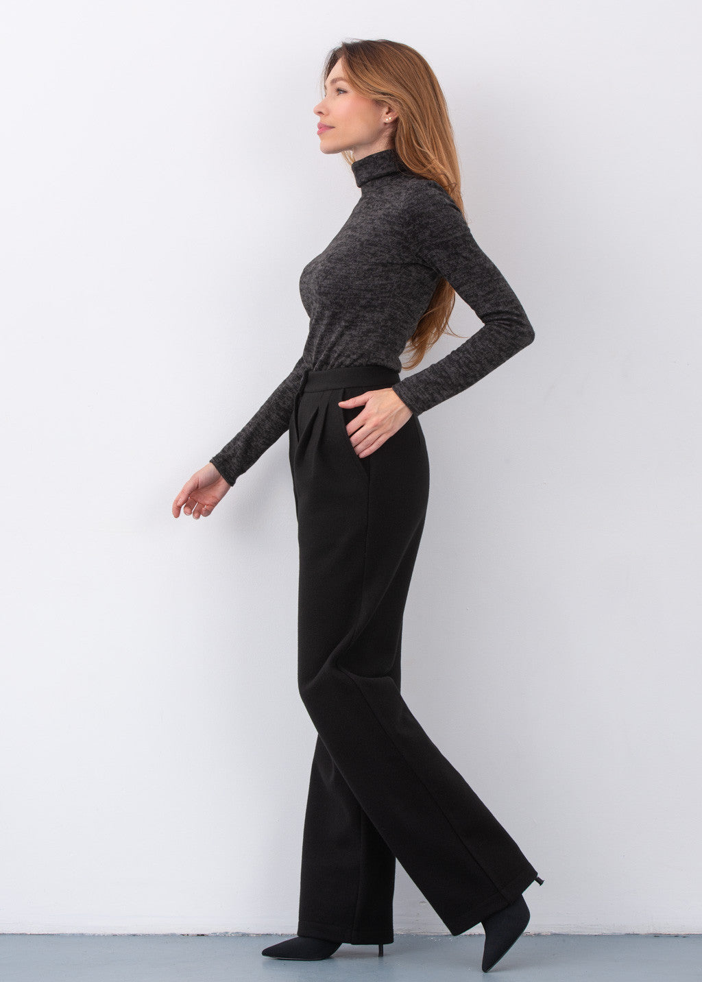 Теплі стильні брюки